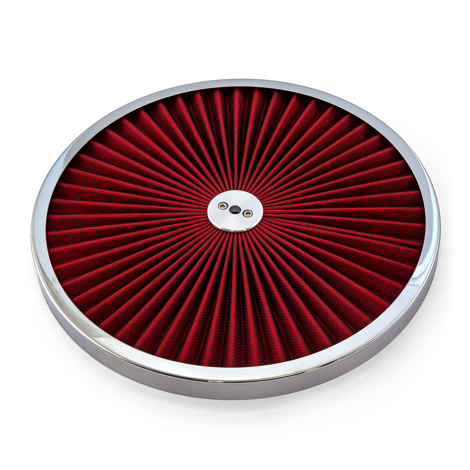 Speedmaster® PCE103.1015 14" Extreme Style w/ Chrome Outer Ring Washable Air Cleaner Top