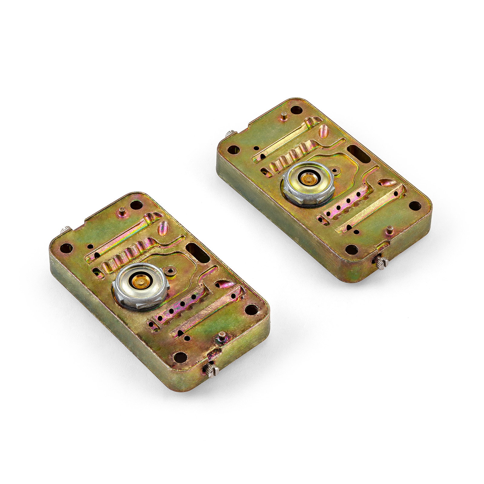 Speedmaster® PCE118.1001 Cast Aluminum 4150 4160 4 Barrel Carburetor Metering Block [Pair]