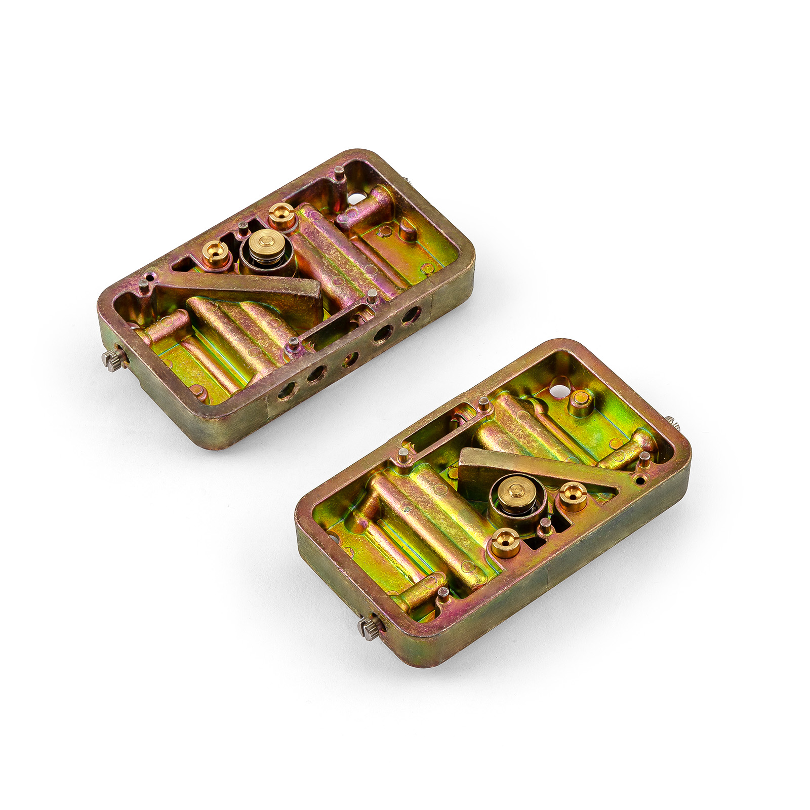Speedmaster® PCE118.1001 Cast Aluminum 4150 4160 4 Barrel Carburetor Metering Block [Pair]