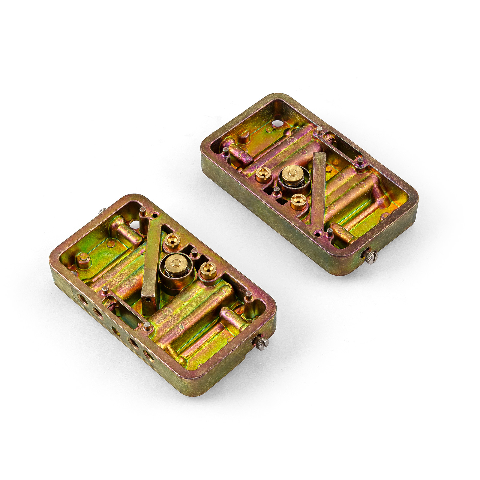 Speedmaster® PCE118.1001 Cast Aluminum 4150 4160 4 Barrel Carburetor Metering Block [Pair]