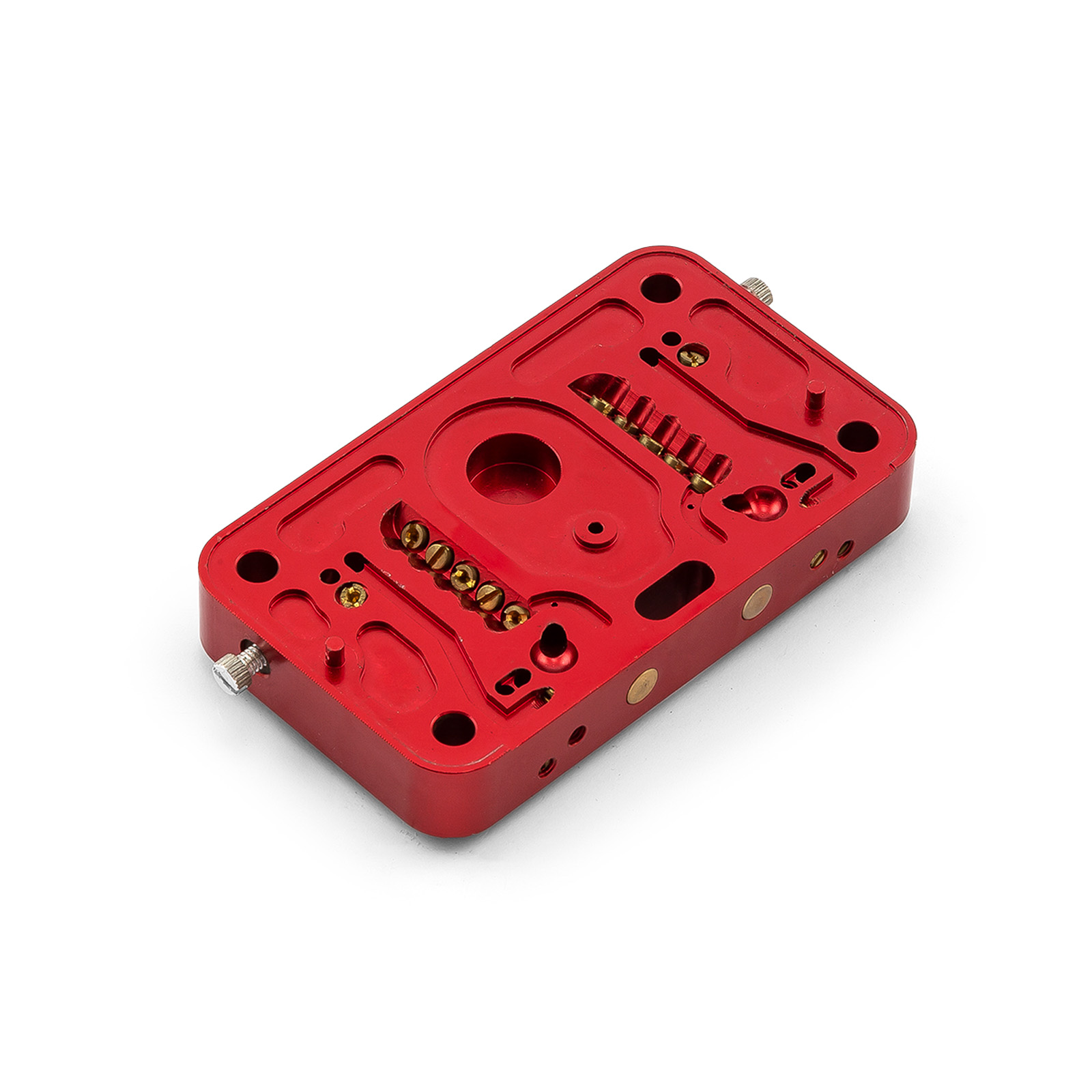 Speedmaster® PCE118.1004 Billet Aluminum 4 Barrel Carburetor 3-Circuit Metering Block