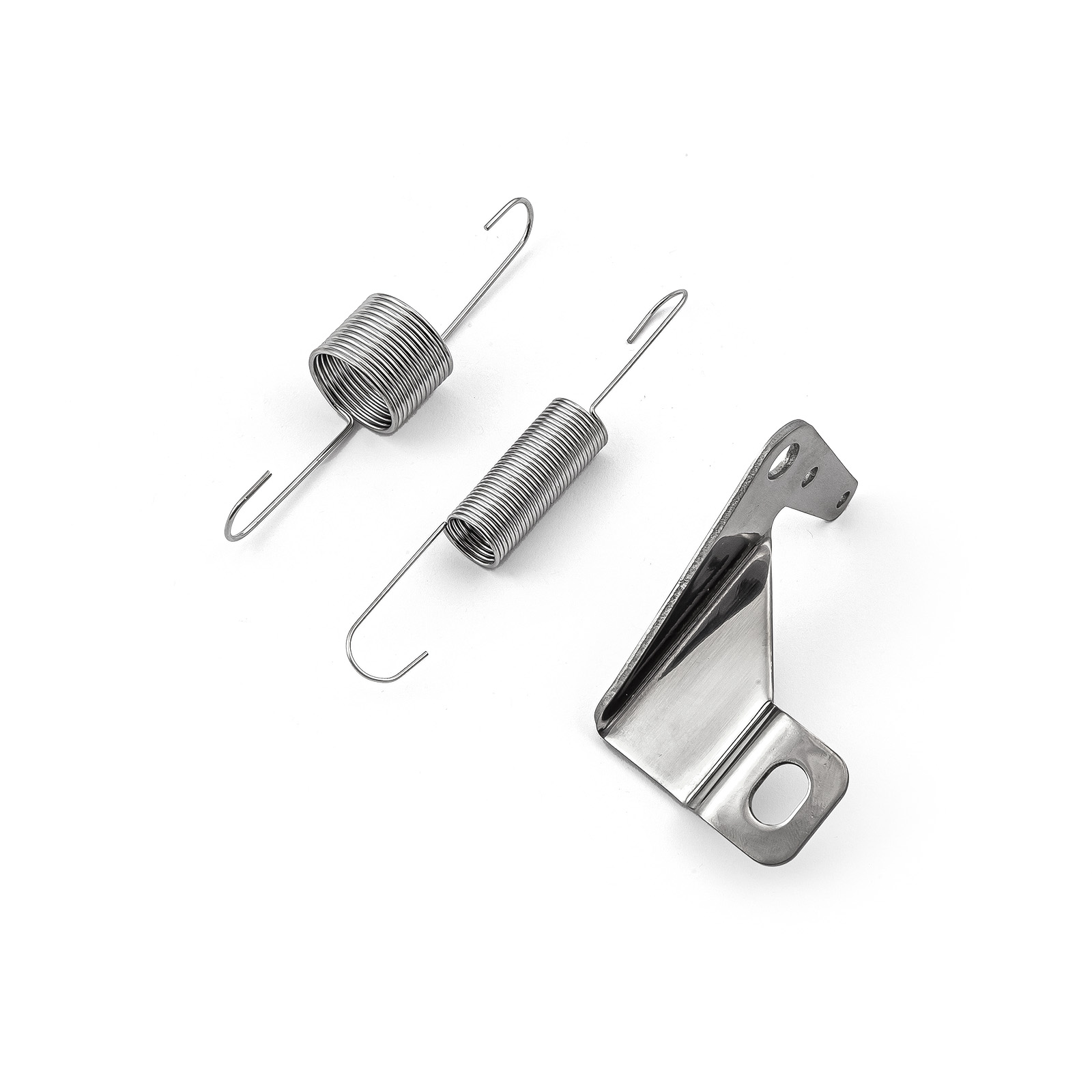 Speedmaster® PCE126.1002 Stainless Throttle Cable Bracket & Spring Kit