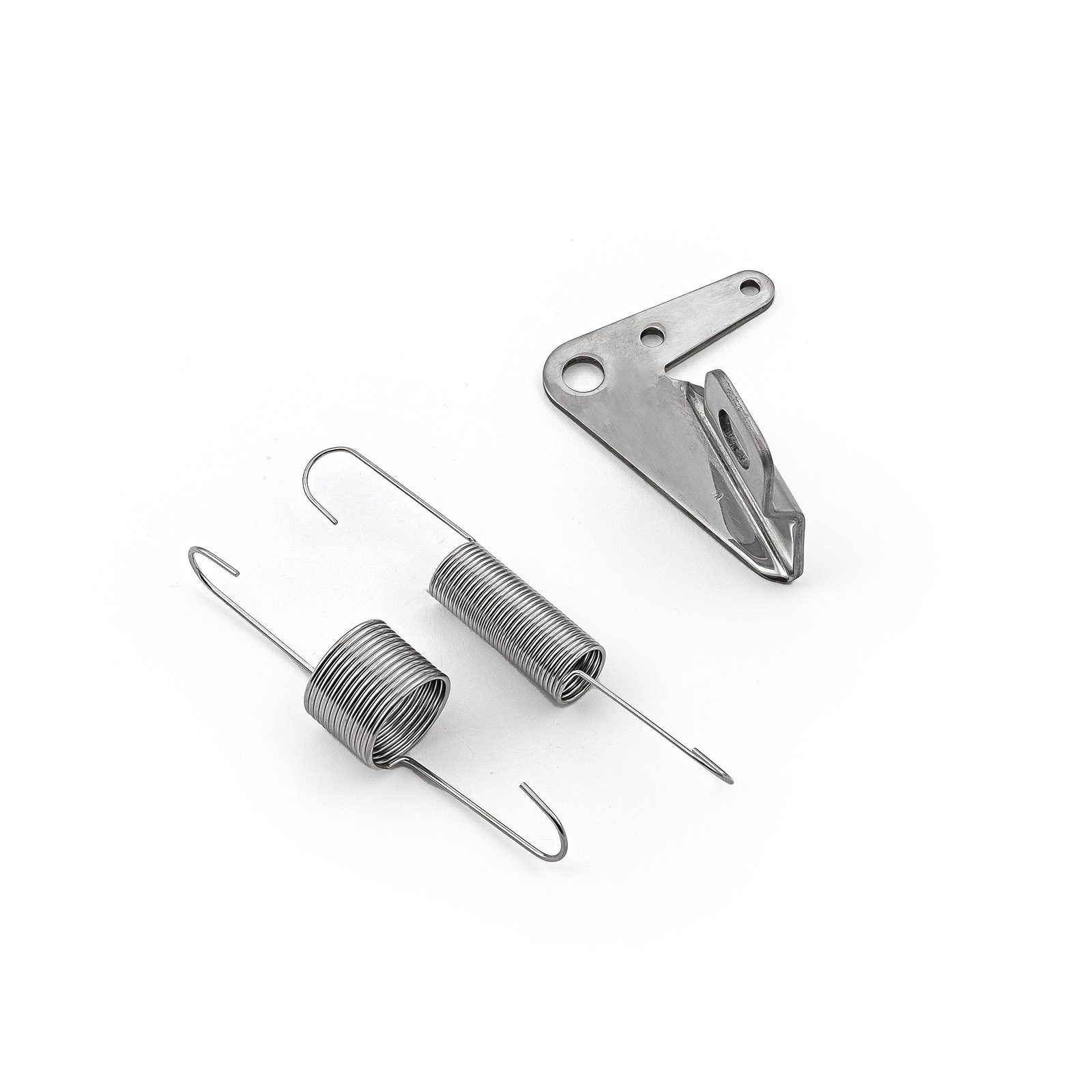 Speedmaster® PCE126.1002 Stainless Throttle Cable Bracket & Spring Kit