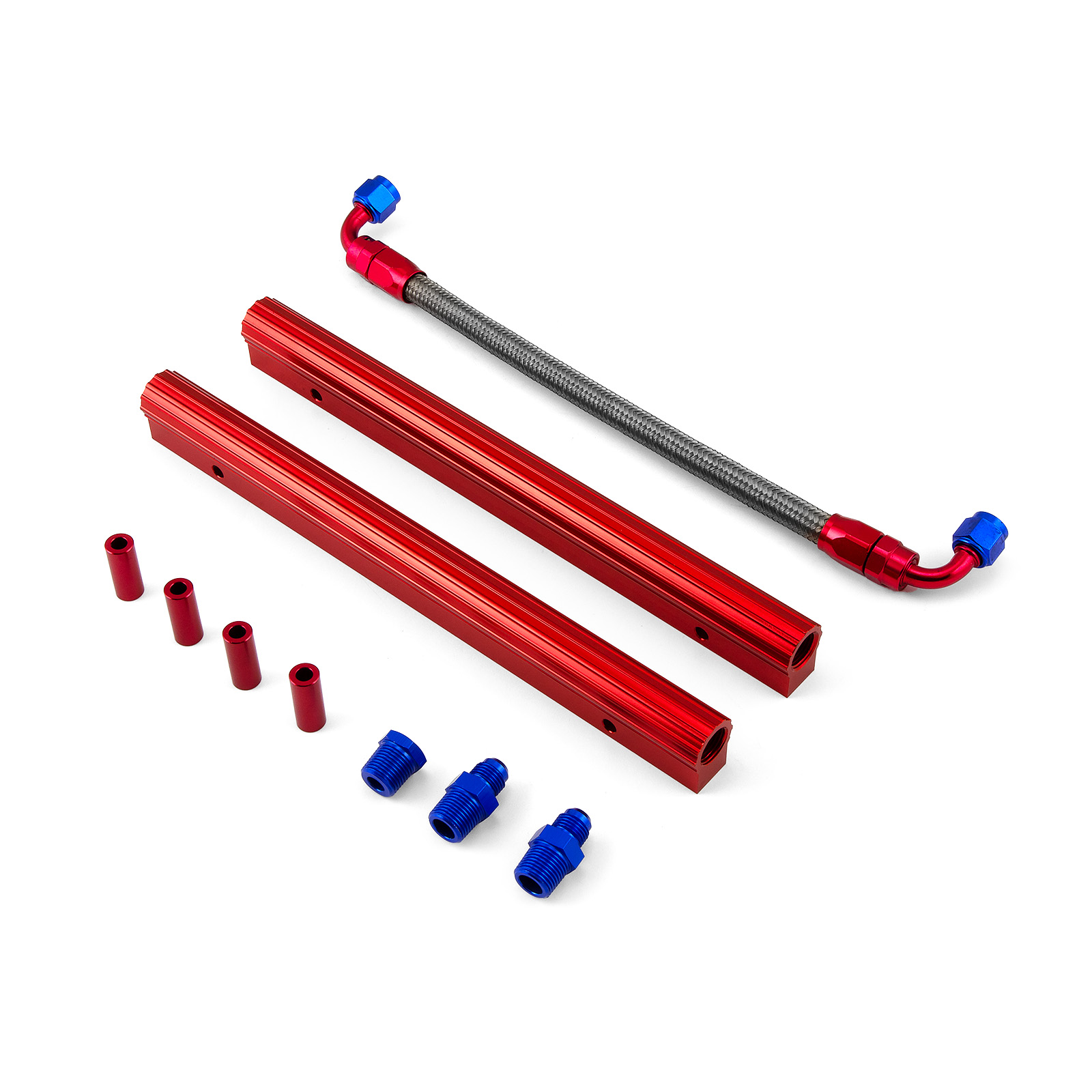Speedmaster® PCE137.1002 Chevy SBC 350 Billet Aluminum Fuel Injector Rail Kit