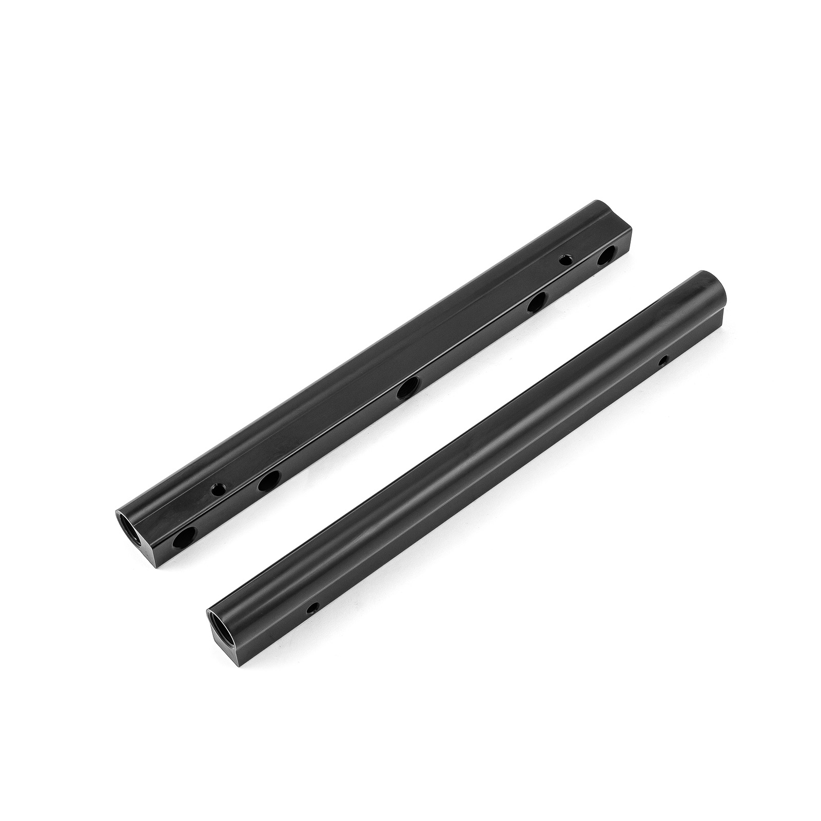 Speedmaster® PCE137.1004.03 Chevy BBC 454 Billet Aluminum Fuel Injector Rail Kit - Black