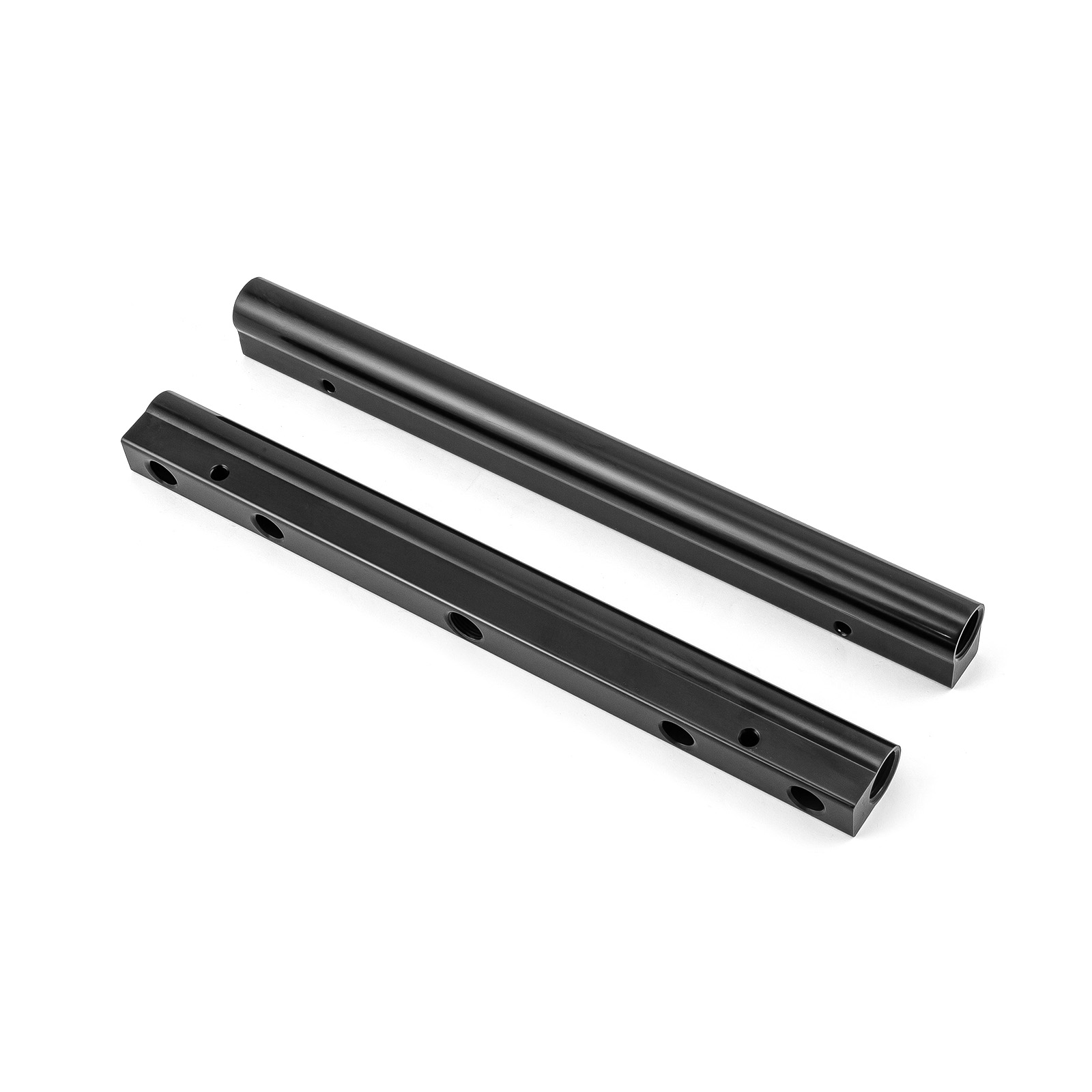 Speedmaster® PCE137.1004.03 Chevy BBC 454 Billet Aluminum Fuel Injector Rail Kit - Black