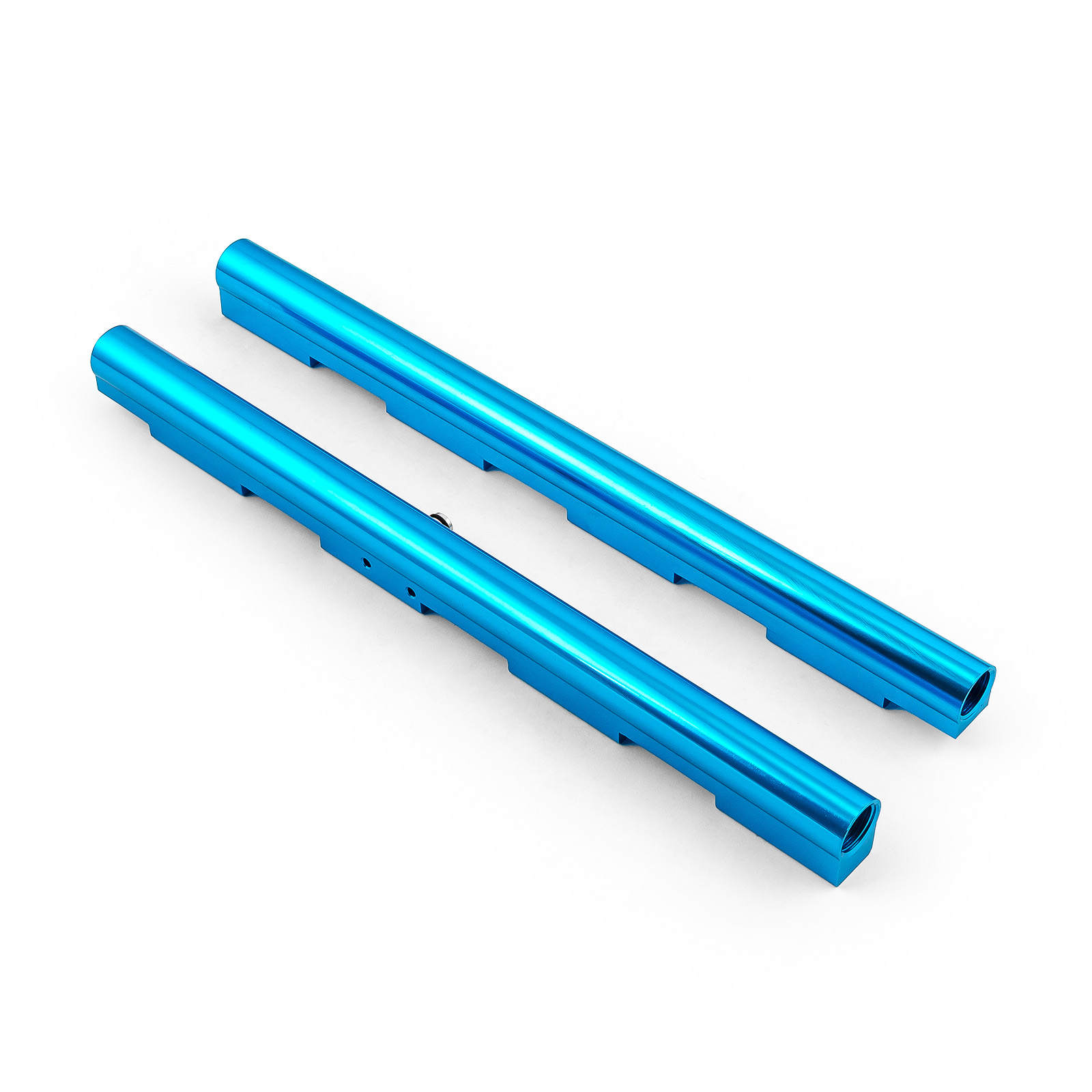 Speedmaster® PCE137.1010.04 Ford 4.6L 1999-04 2V Aluminum Fuel Injector Rail Kit [Blue]