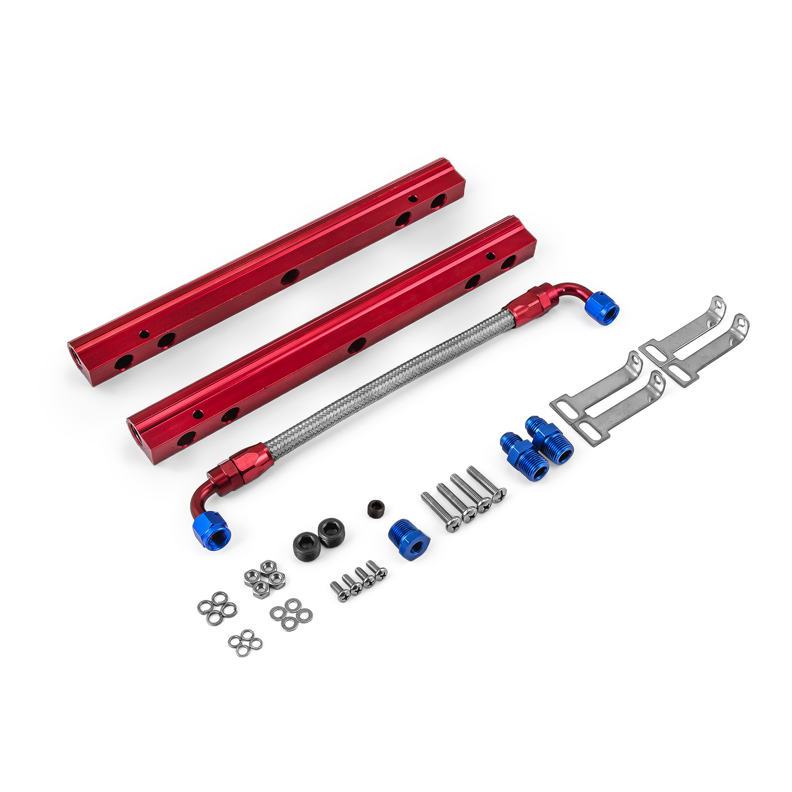 Speedmaster® PCE137.1013 Pontiac 326 350 389 400 421 428 455 Aluminum Fuel Injector Rail Kit [HiRise]