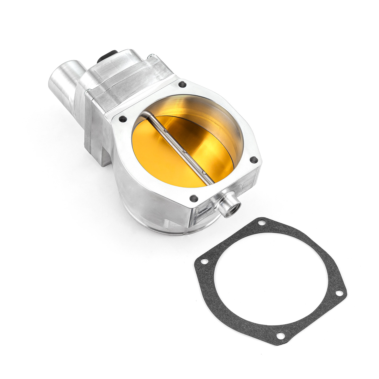 Speedmaster® PCE138.1012.02 102mm Fly By Wire LS2 4 Bolt High Flow Throttle Body Natural