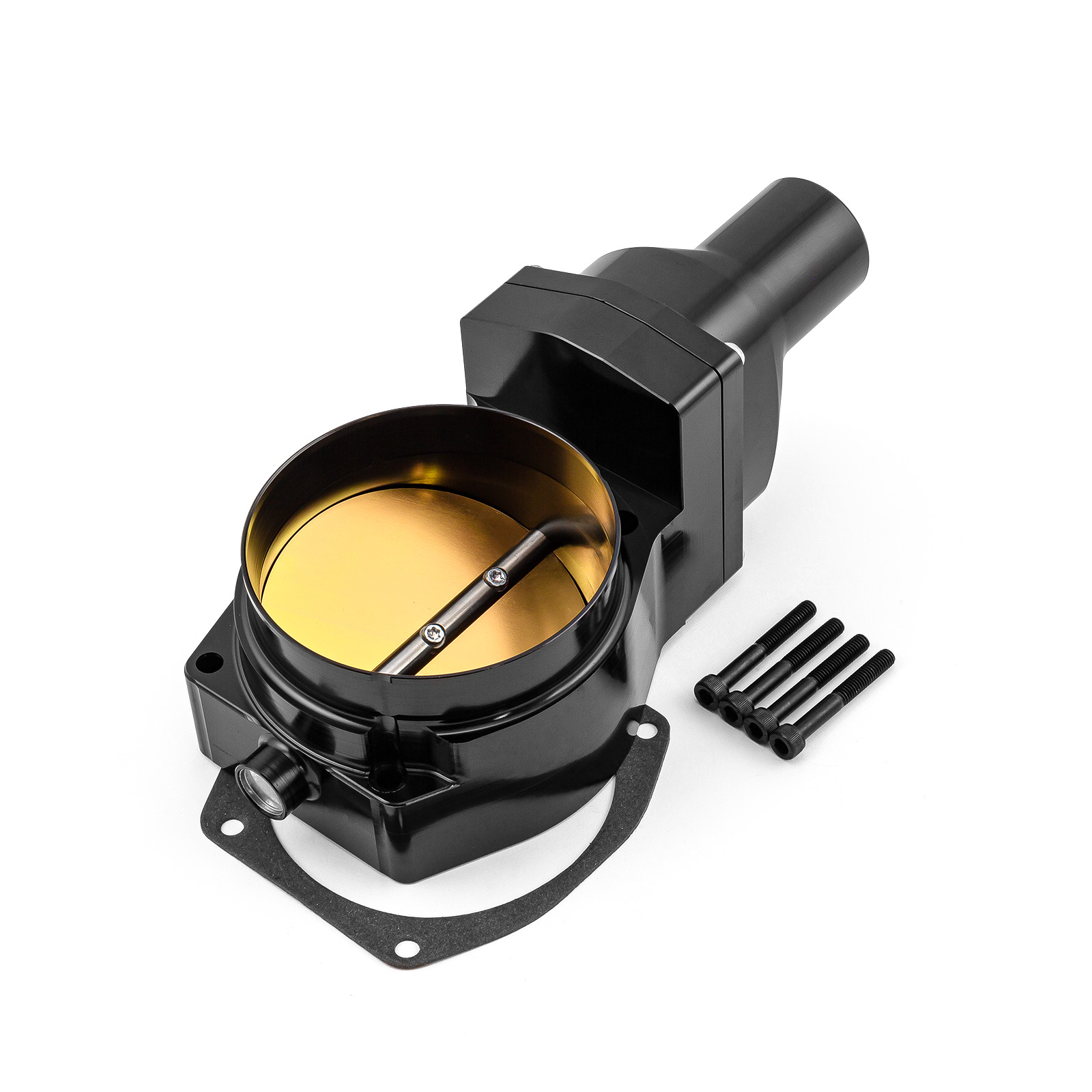 Speedmaster® PCE138.1012.01 102mm Fly By Wire LS2 4 Bolt High Flow Throttle Body Black