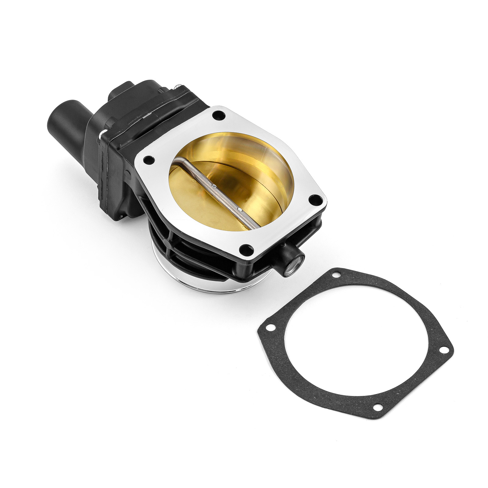 Speedmaster® PCE138.1013 92mm Fly By Wire LS2 4 Bolt High Flow Throttle Body Black