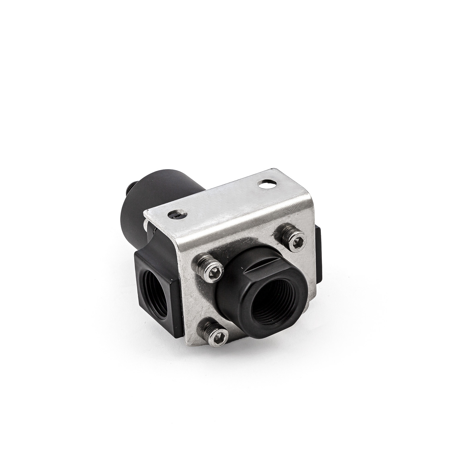 Speedmaster® PCE139.1012.03 Universal - 8 AN EFI Fuel Pressure Regulator Black