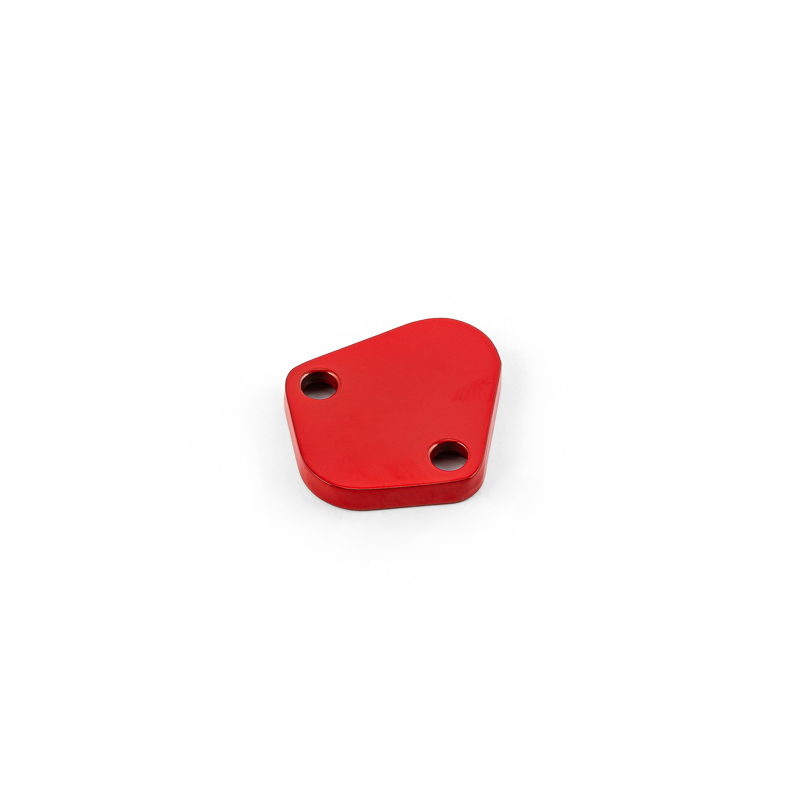 Speedmaster® PCE140.1004.02 Universal Chevy BBC Ford SB BB Chrysler Fuel Pump Block-Off Plate Red