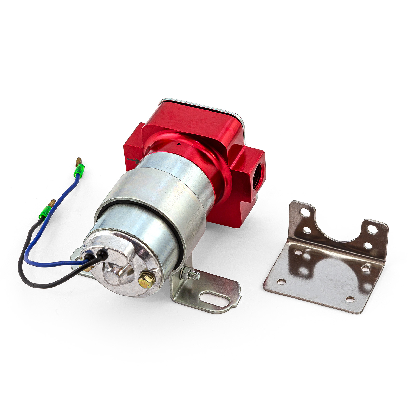 Speedmaster® PCE145.1019 140 Gph @ 14 PSI Billet Universal Electric Fuel Pump [Red]