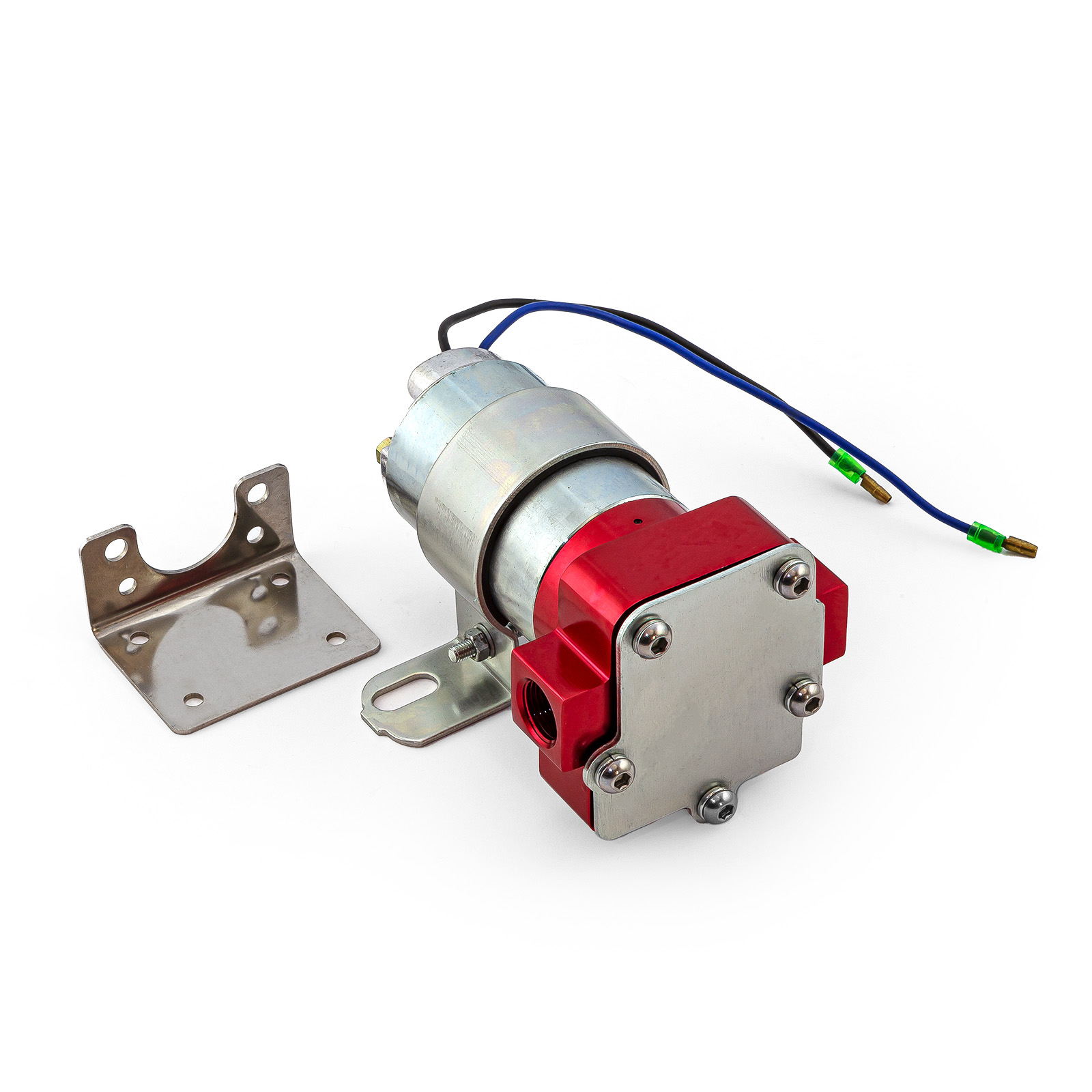 Speedmaster® PCE145.1019 140 Gph @ 14 PSI Billet Universal Electric Fuel Pump [Red]