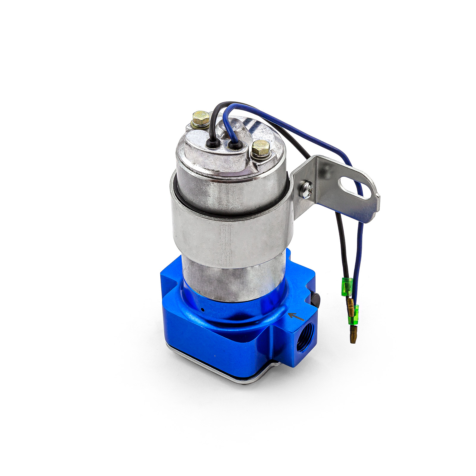 Speedmaster® PCE145.1019.03 140 Gph @ 14 PSI Billet Universal Electric Fuel Pump [Blue]