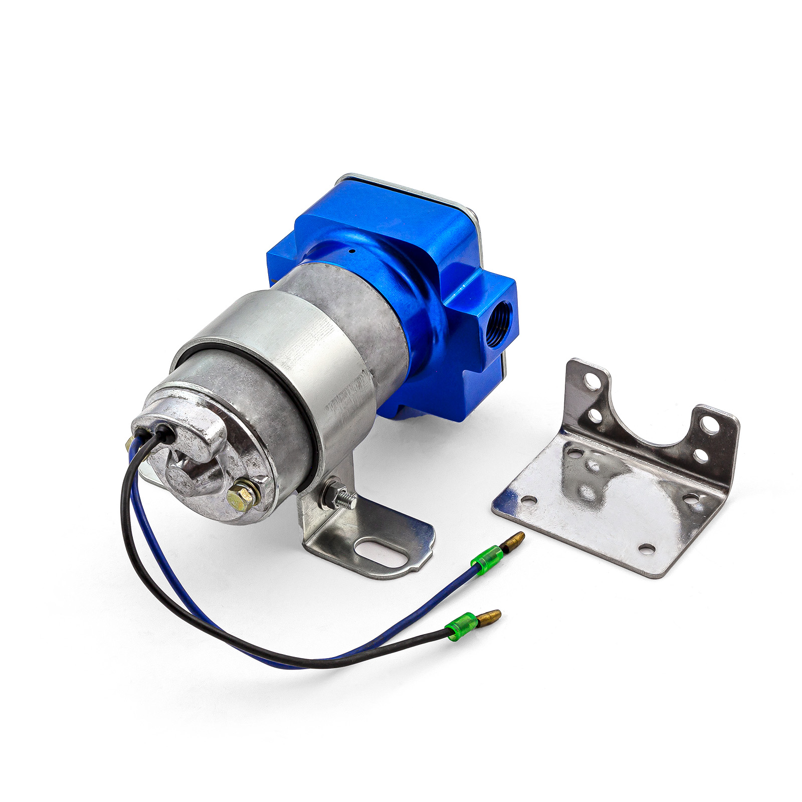 Speedmaster® PCE145.1019.03 140 Gph @ 14 PSI Billet Universal Electric Fuel Pump [Blue]