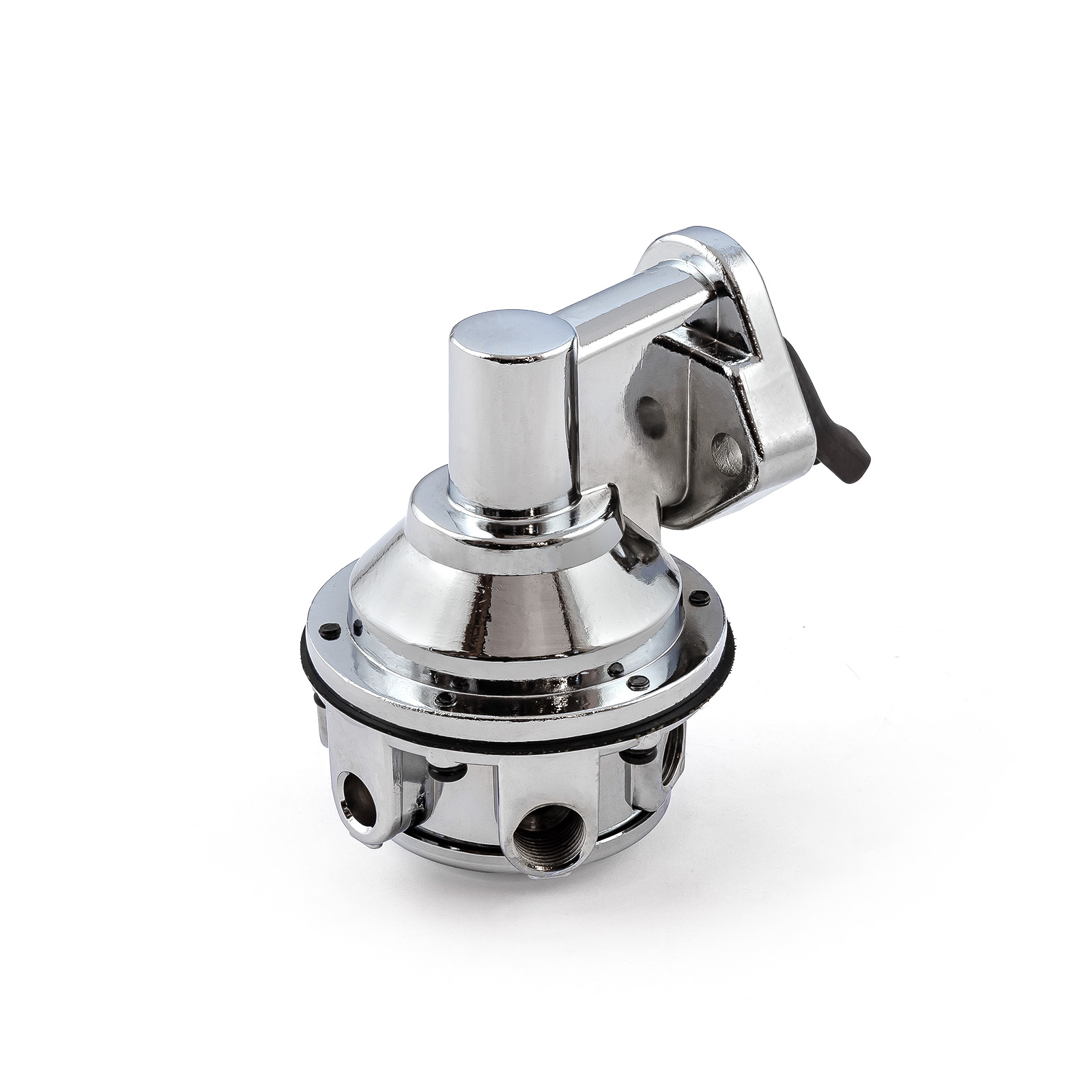Chevy BBC 454 High Volume Mechanical Fuel Pump Chrome 3/8" NPT Fitting