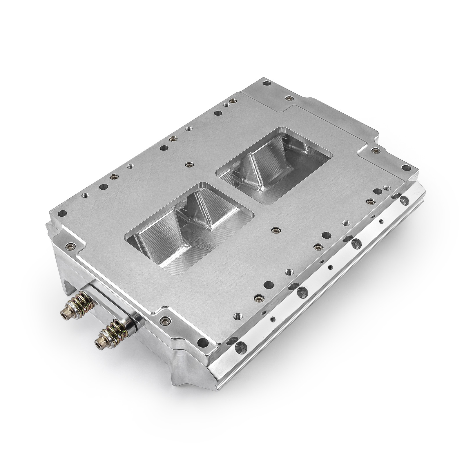 Speedmaster® PCE149.1021 Chevy GM LS7 6-71 8-71 Supercharger CNC Machined Billet Aluminum Intake Manifold