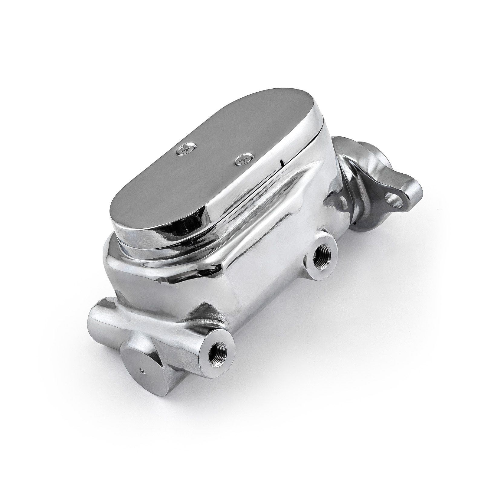 Speedmaster® PCE166.1003 Universal Gm Smooth Top Aluminum Brake Master Cylinder Chrome [1.000" Bore]