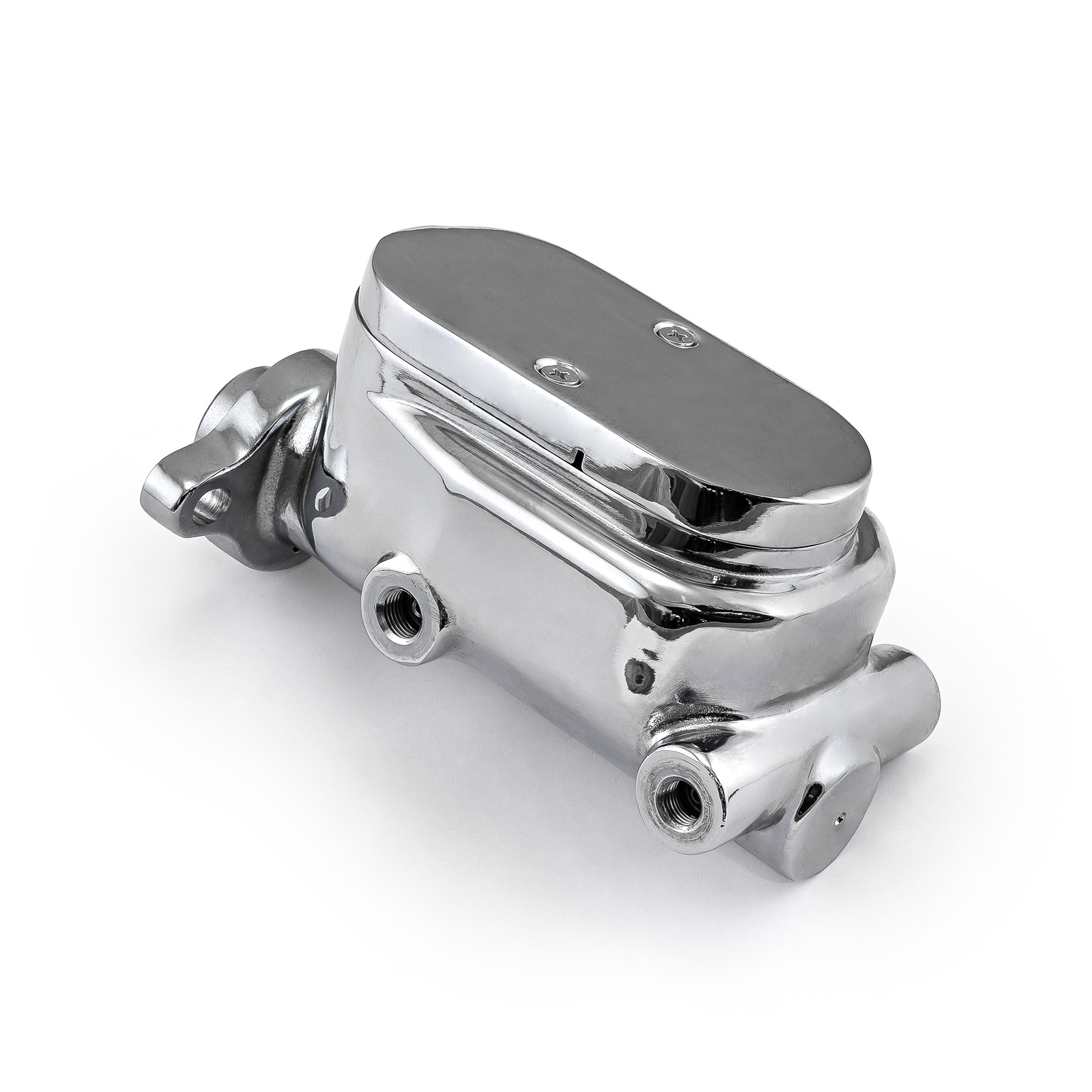 Speedmaster® PCE166.1003 Universal Gm Smooth Top Aluminum Brake Master Cylinder Chrome [1.000" Bore]