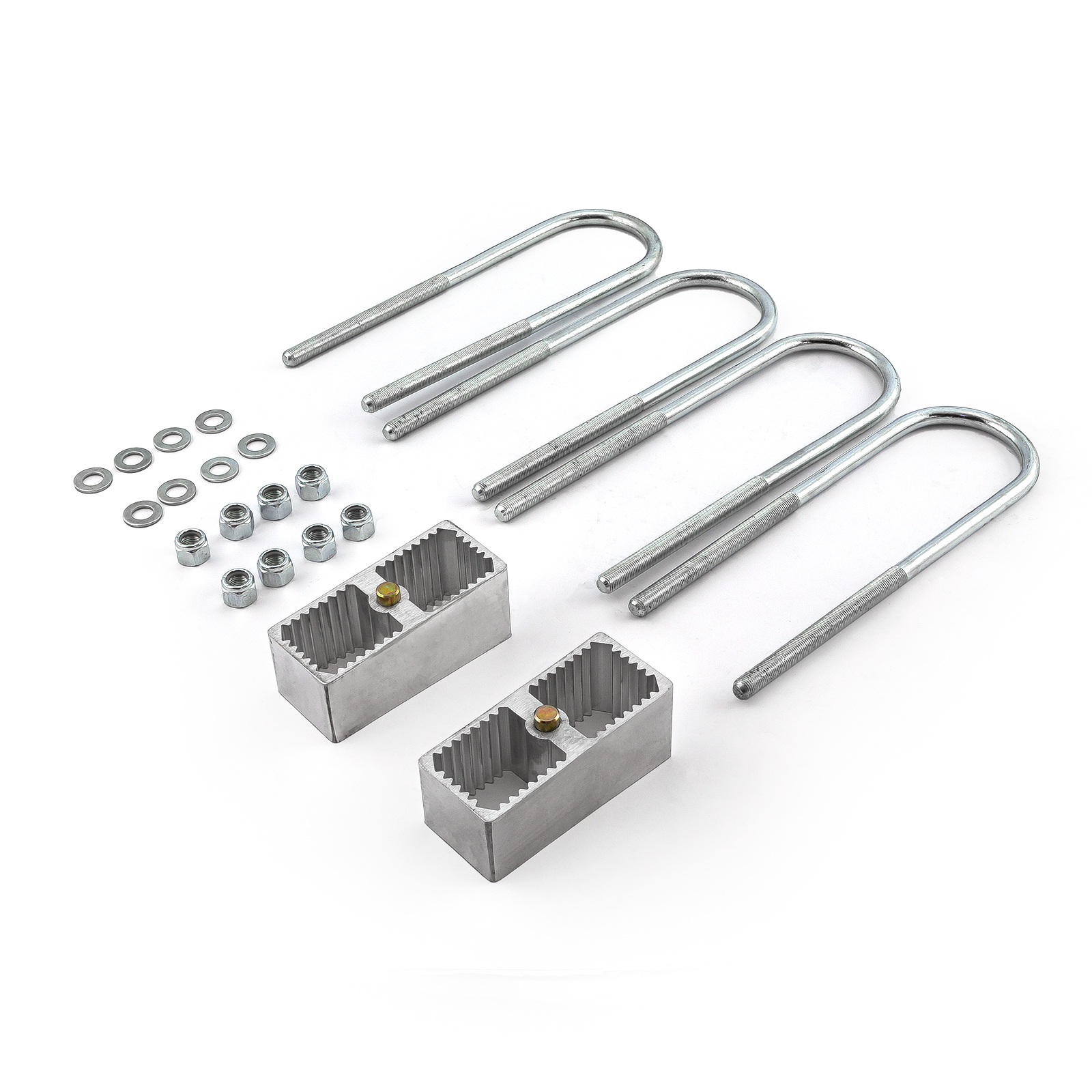 2" Lift And Lowering Kit Aluminum Block With U-Bolts And Hardware