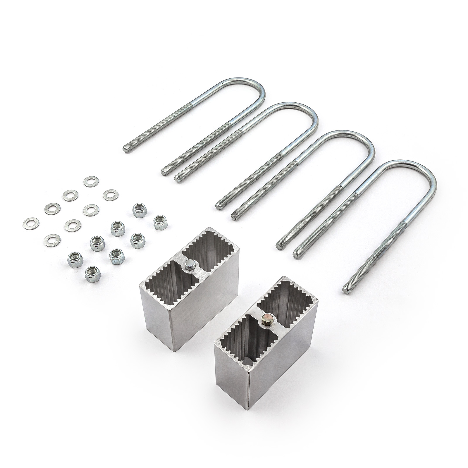 4" Lift And Lowering Kit Aluminum Block With U-Bolts And Hardware