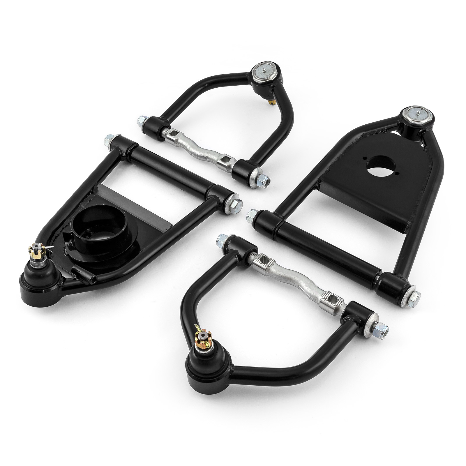 Speedmaster® PCE179.1008 Ford Mustang II 2 1974-78 Tubular Lower And Upper Control Arm Set (Coil Spring)