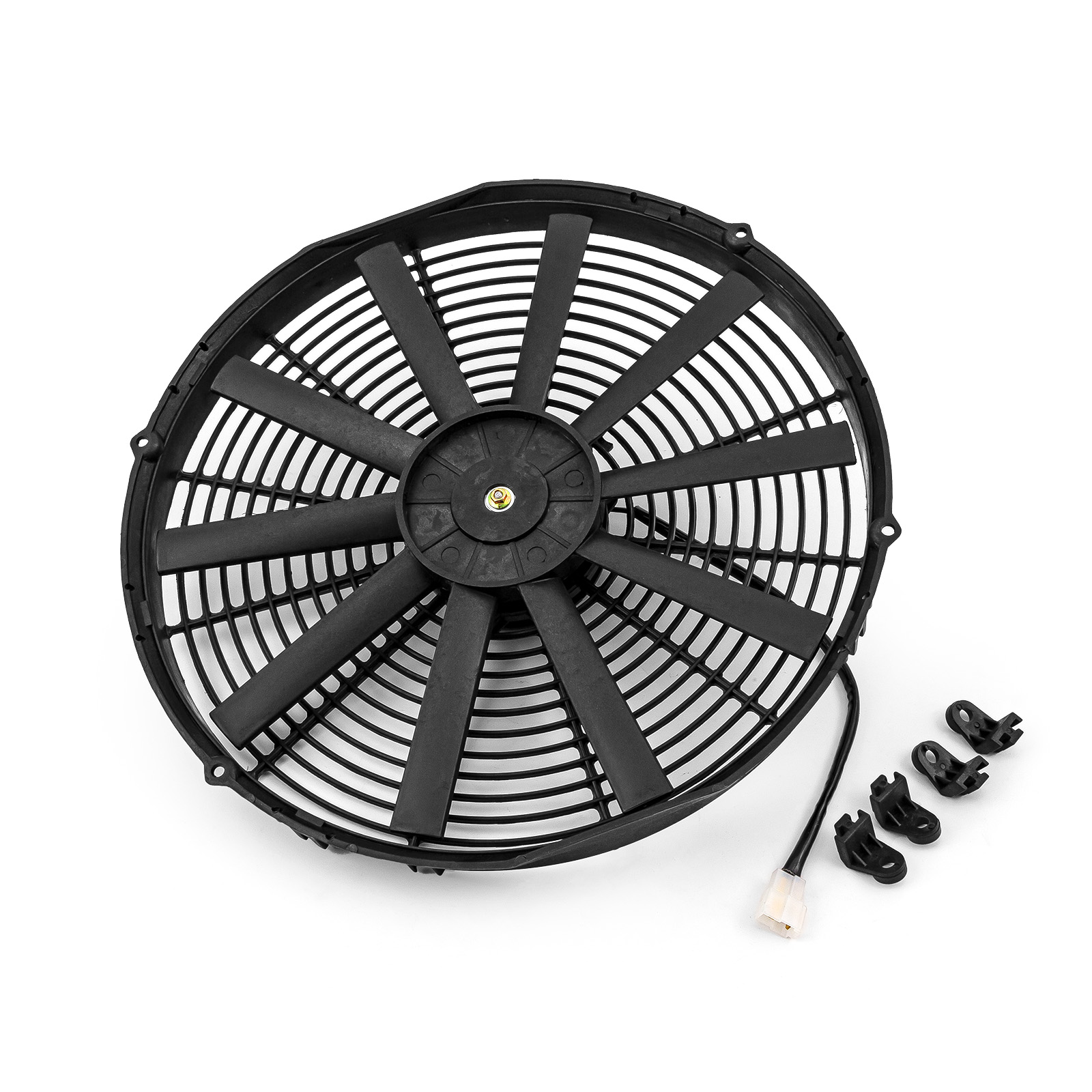 16" Reversable 12V Radiator Electric Thermo Fan - Big Motor