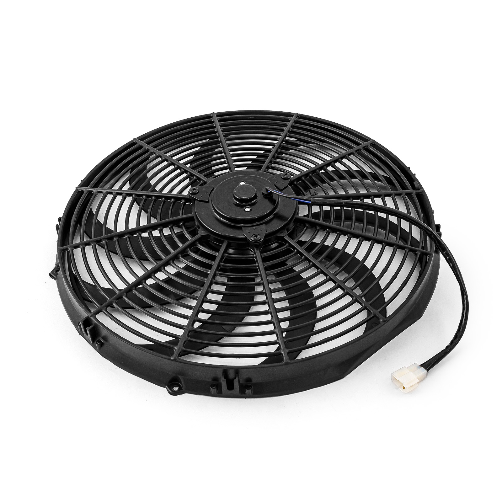 Speedmaster® PCE185.1013 16" Reversable 12V 'S' Blade Radiator Electric Thermo Fan