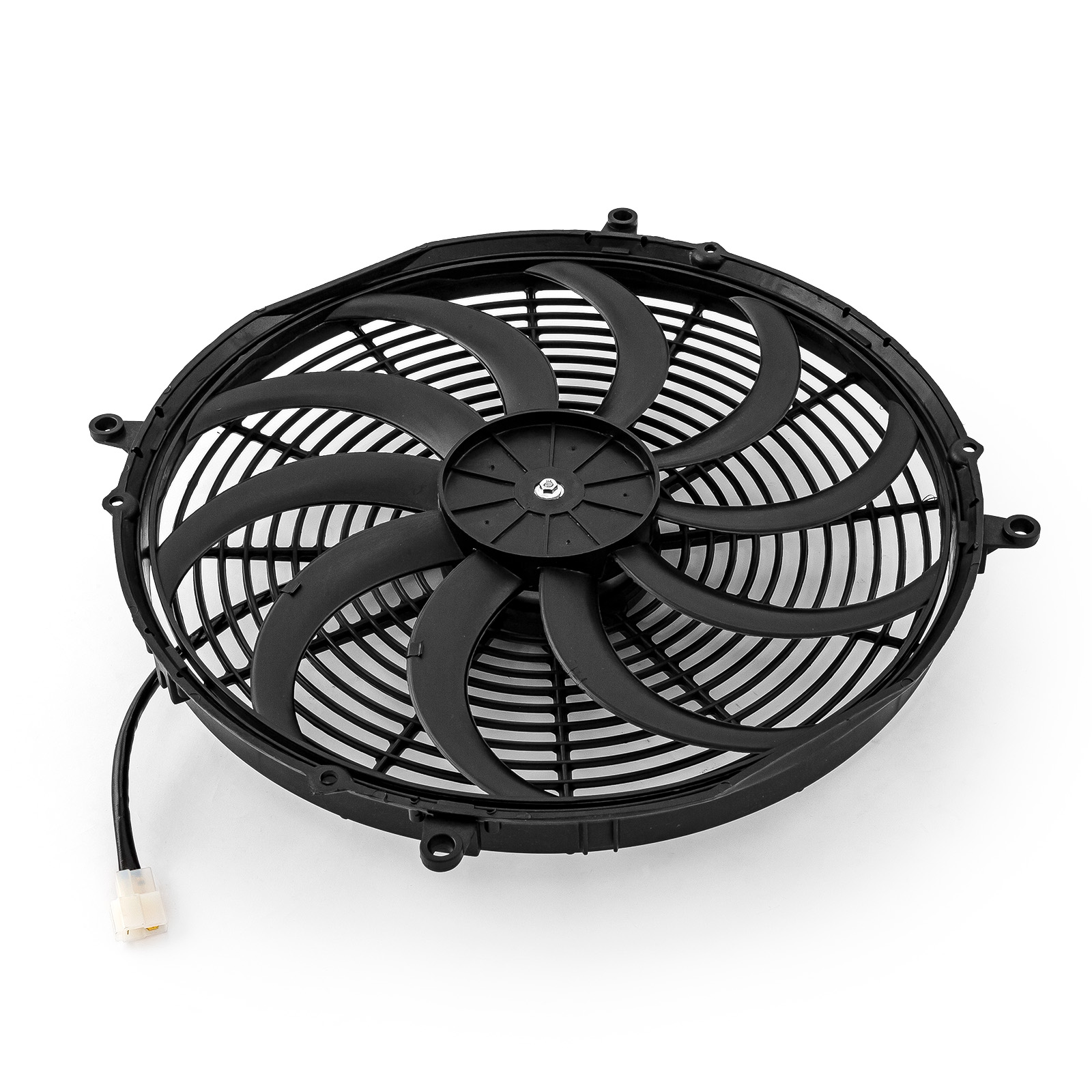 Speedmaster® PCE185.1013 16" Reversable 12V 'S' Blade Radiator Electric Thermo Fan