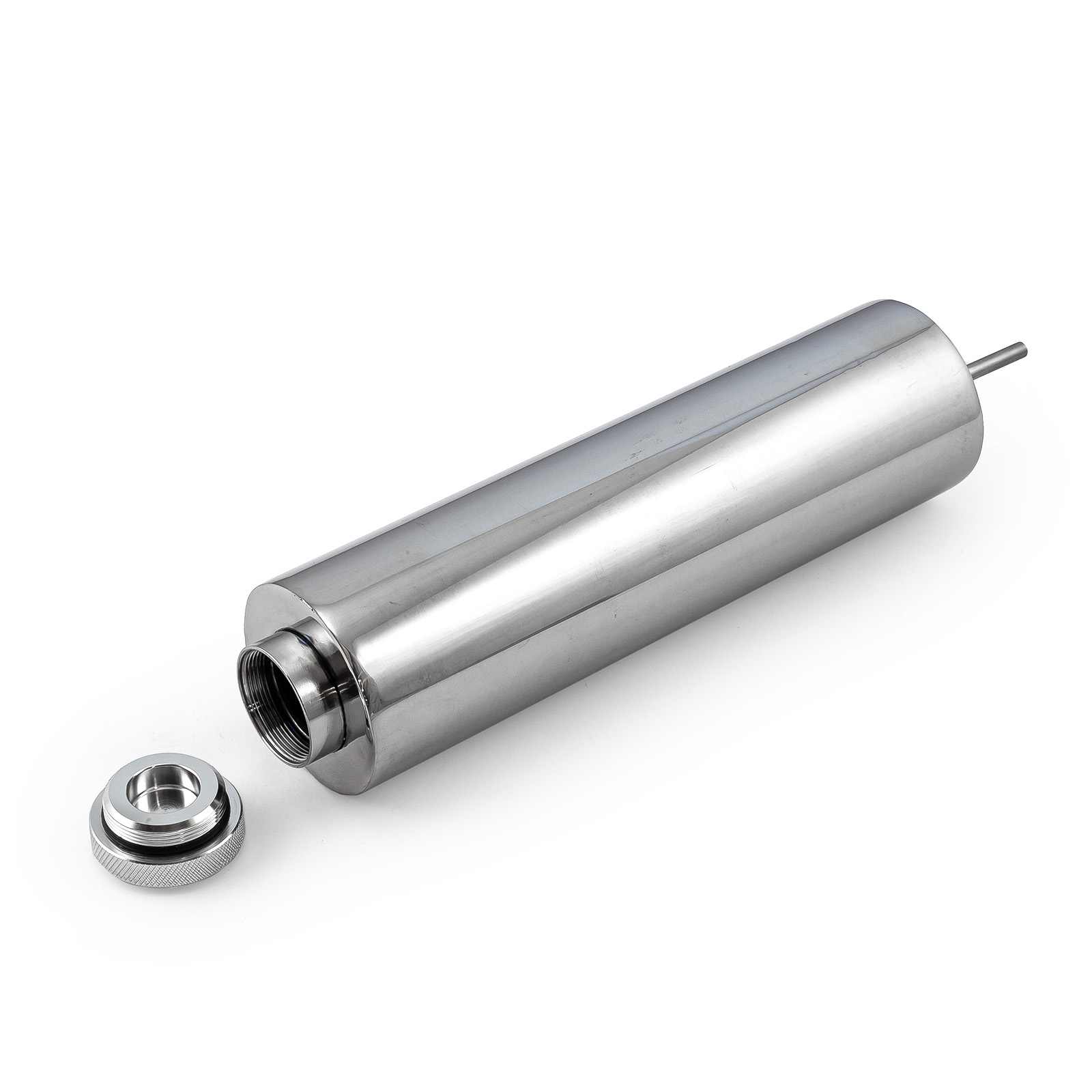 Speedmaster® PCE188.1009 3" x 12" Stainless Steel Overflow Tank With Mounting Bracket Kit