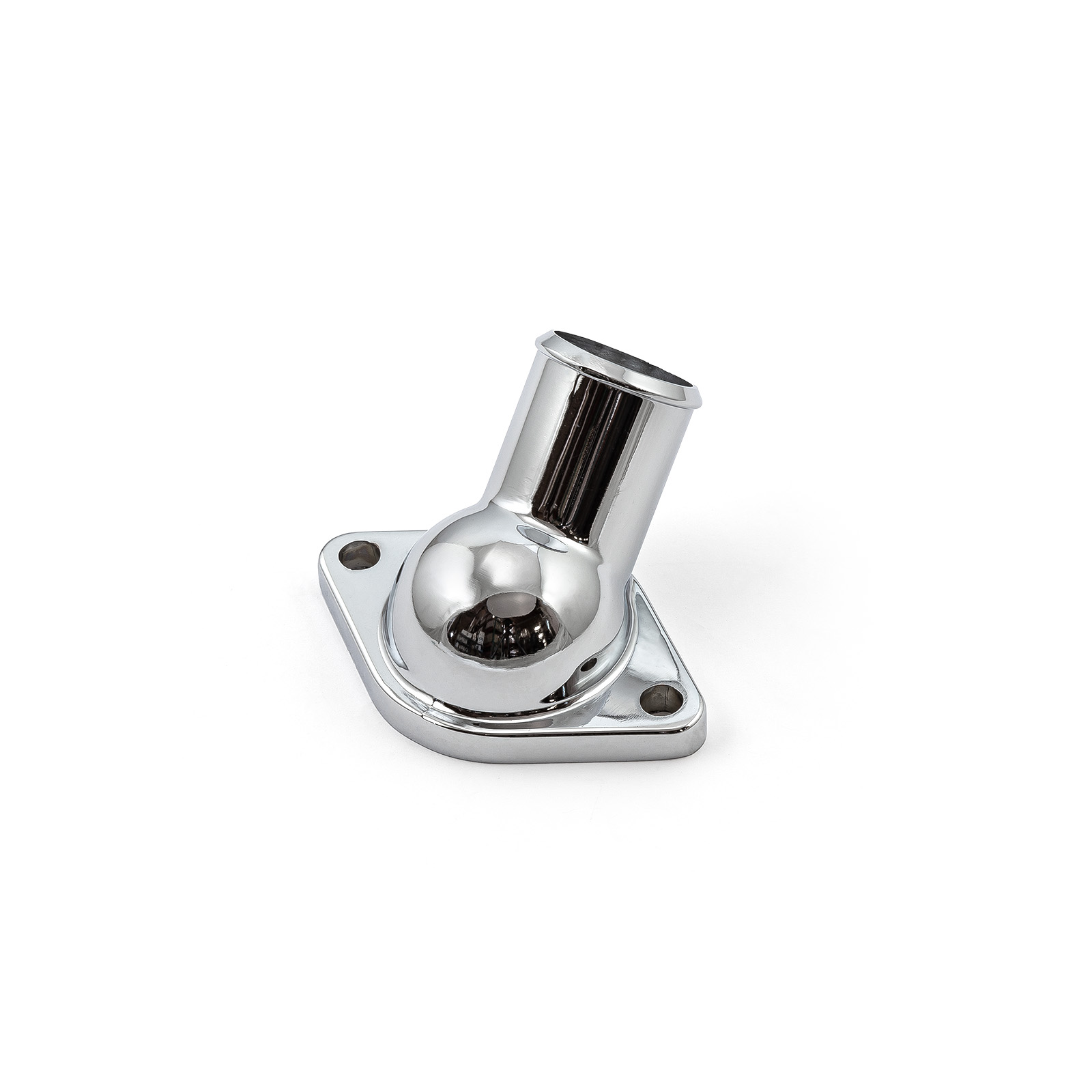 Speedmaster® PCE191.1001 Chevy SBC 350 1968-86 45 Degree Thermostat Housing Water Neck Chrome