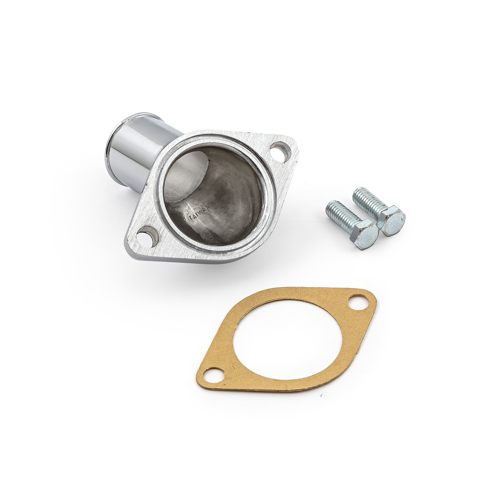 Speedmaster® PCE191.1001 Chevy SBC 350 1968-86 45 Degree Thermostat Housing Water Neck Chrome
