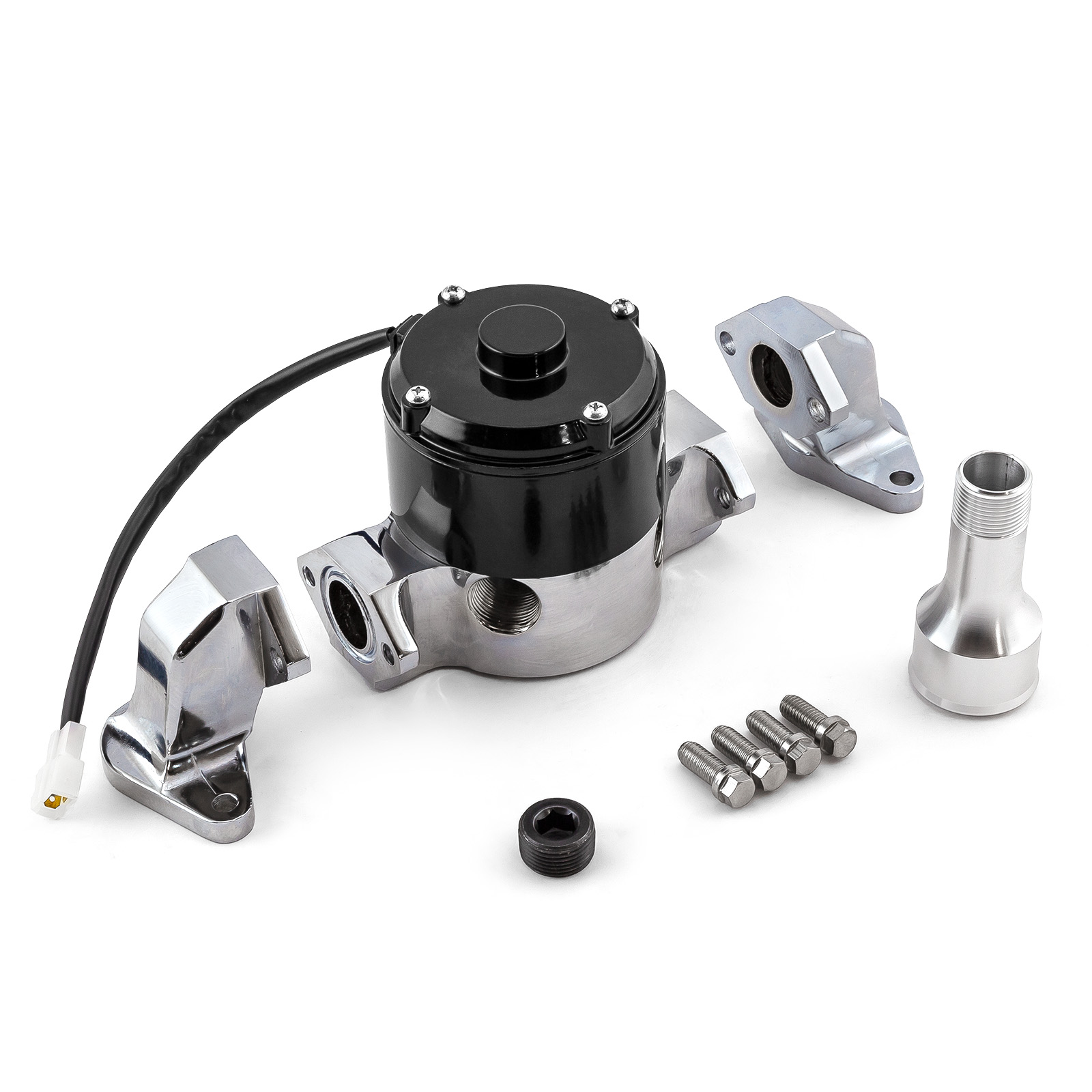 Speedmaster® PCE194.1011 Ford 429 460 35+ Gpm Electric Water Pump Chrome