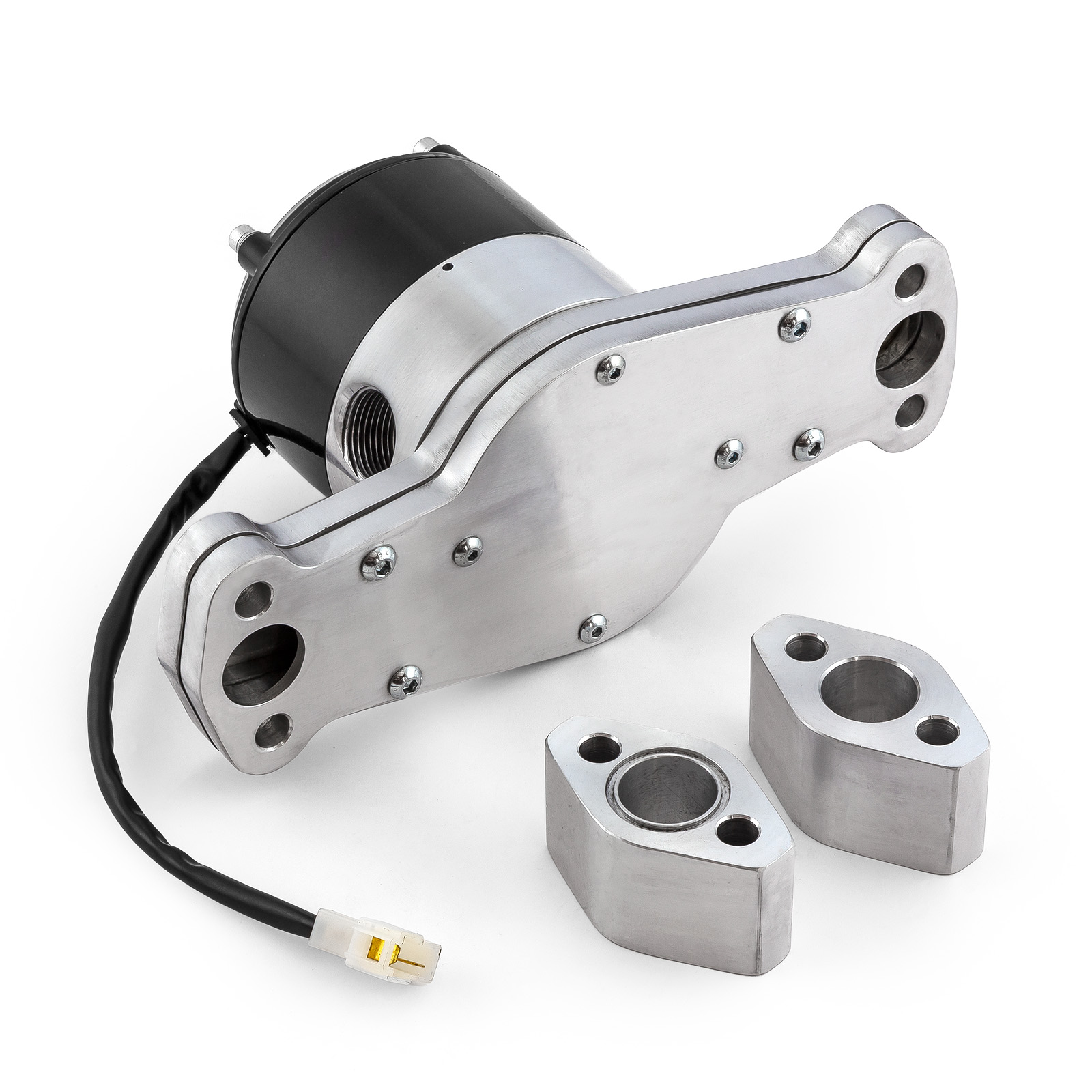 Speedmaster® PCE194.1017 Chevy SBC 350 40+ Gpm Slimline Electric Water Pump Polished