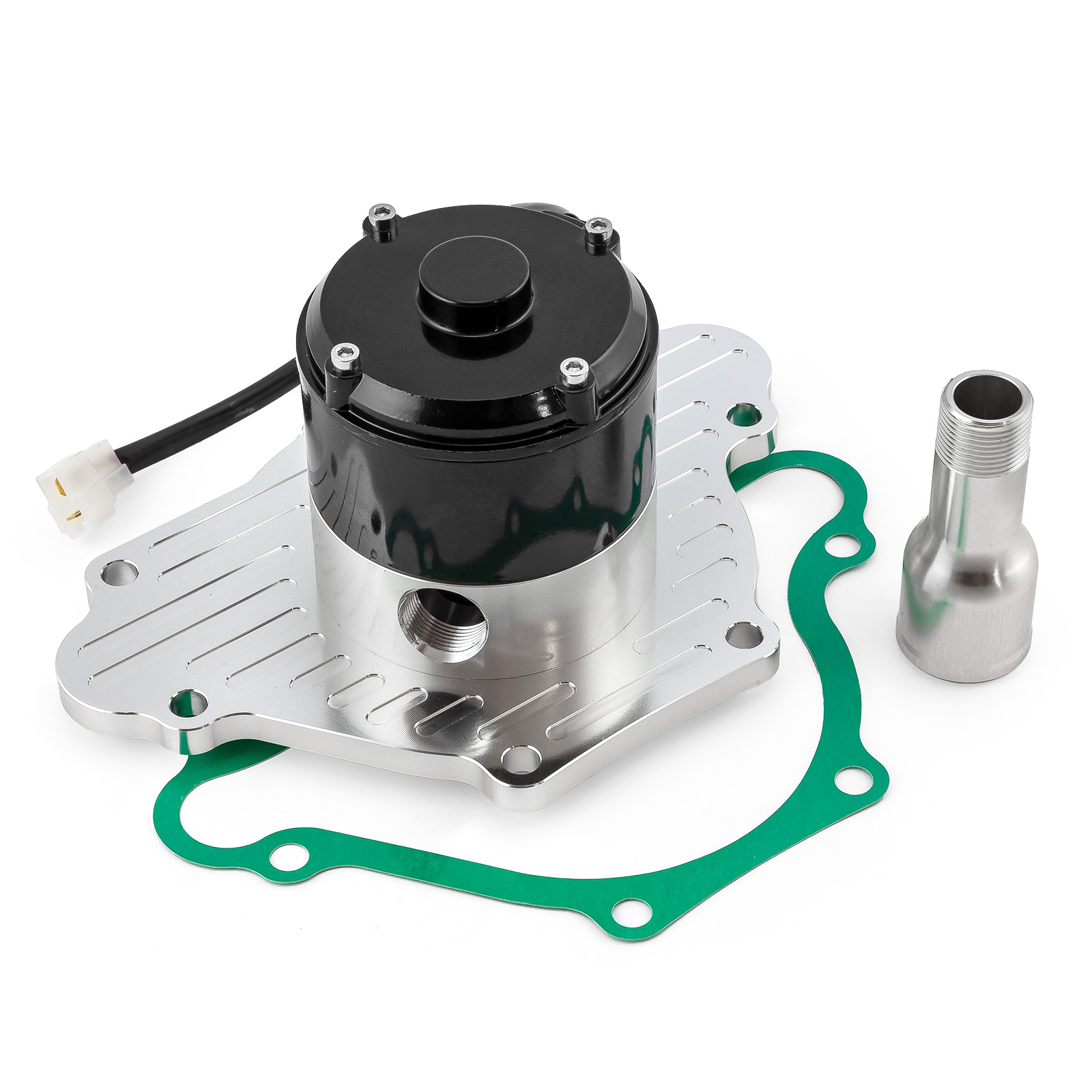 Speedmaster® PCE194.1024 Mopar Chrysler SB 318 340 360 40+ Gpm Slimline Electric Water Pump Polished