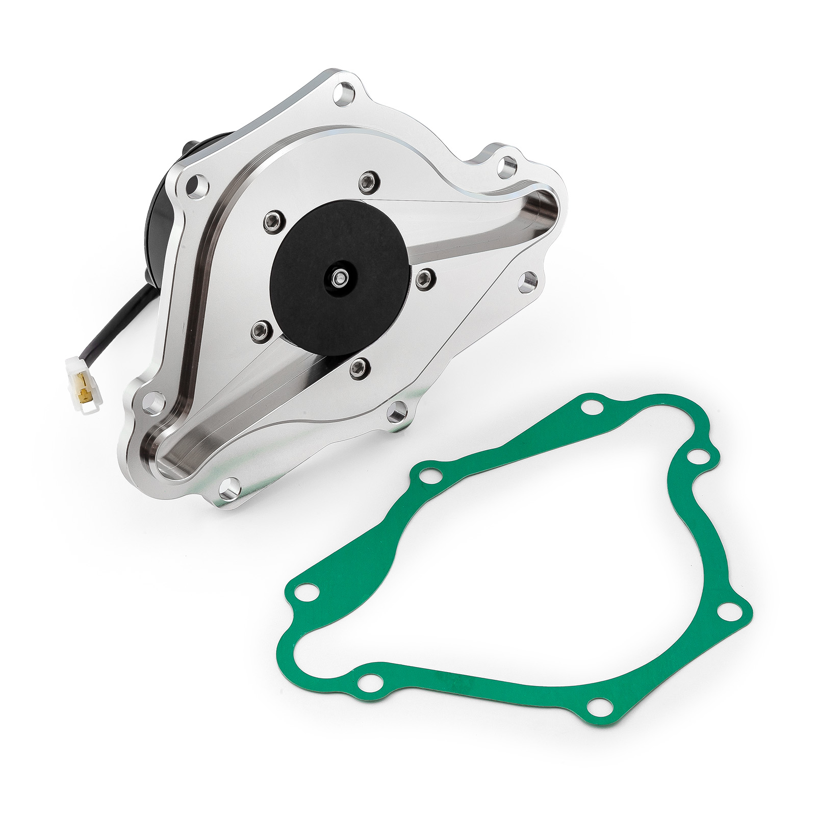 Speedmaster® PCE194.1024 Mopar Chrysler SB 318 340 360 40+ Gpm Slimline Electric Water Pump Polished