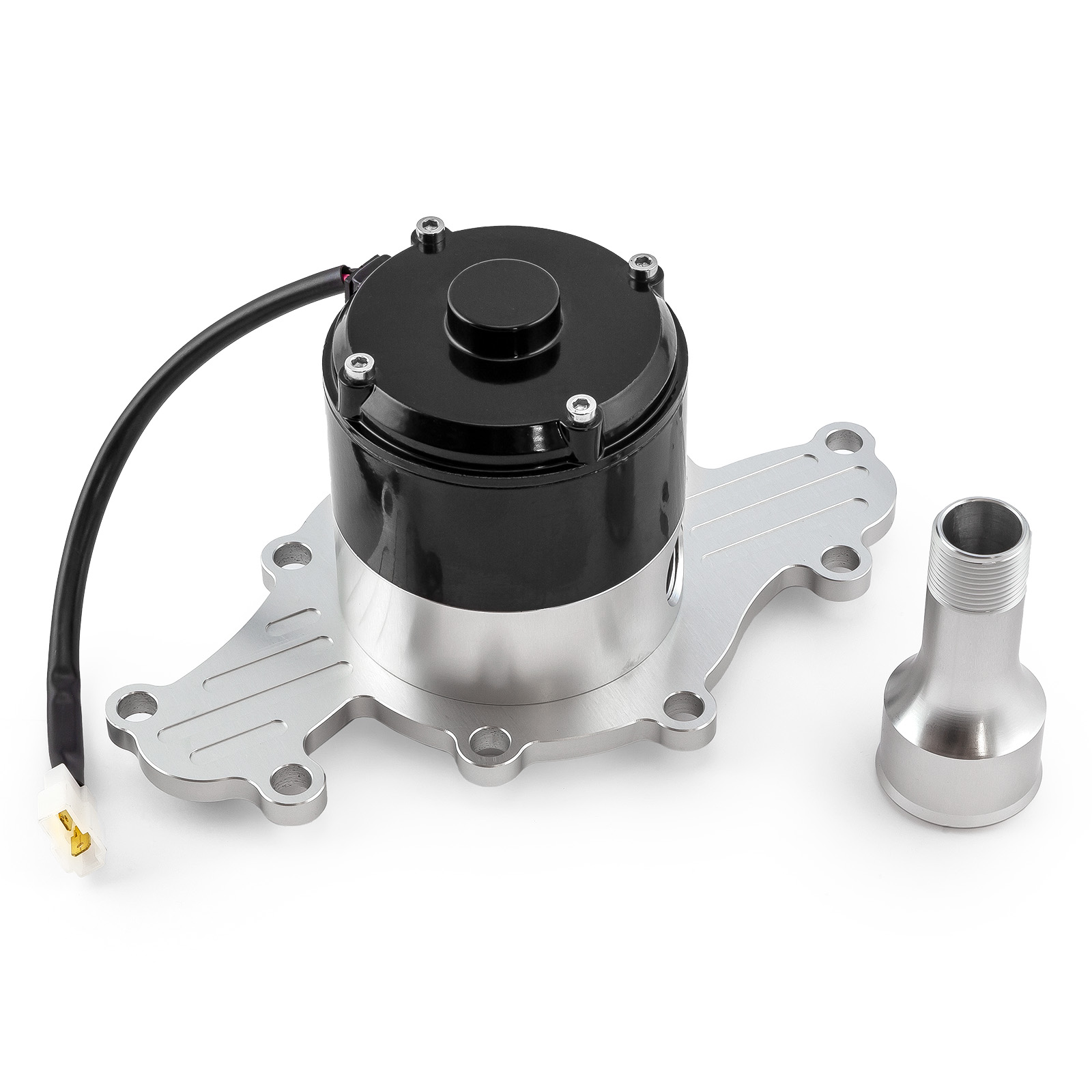 Ford SB 289 302 351 Windsor Late 40+ Gpm Slimline Electric Water Pump Polished