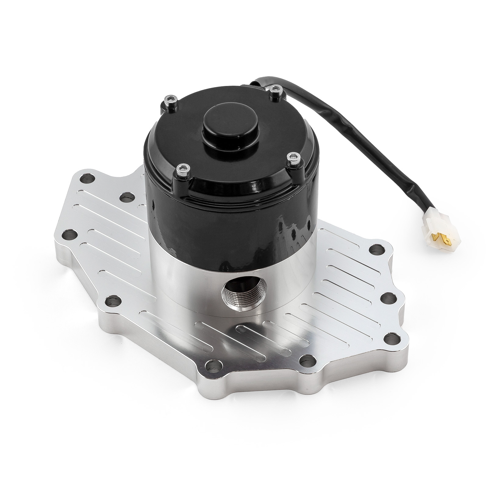 Speedmaster® PCE194.1026 Ford 302 351C Cleveland 40+ Gpm Slimline Electric Water Pump Polished