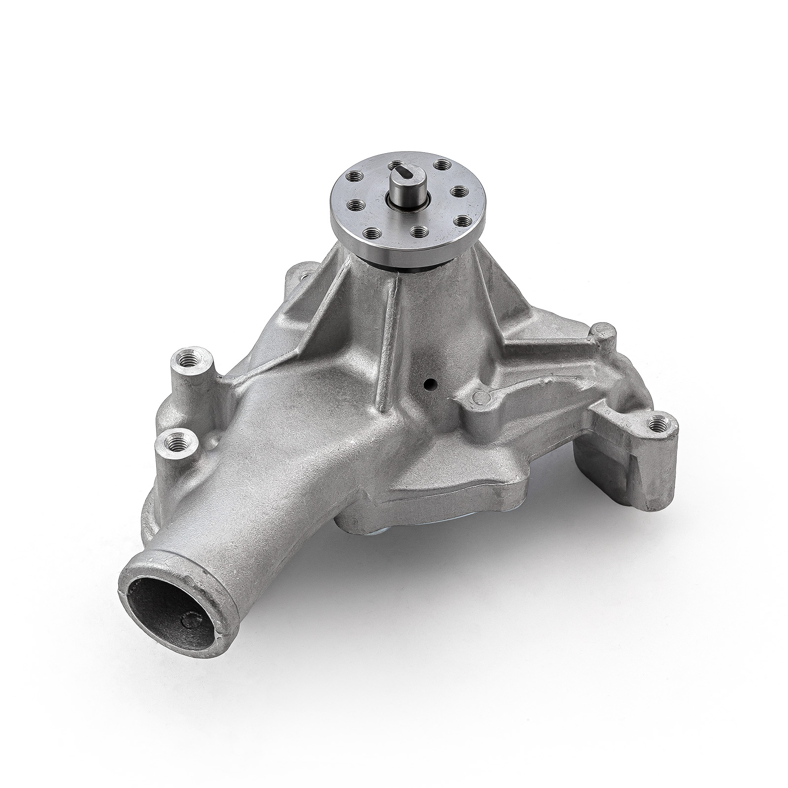 Speedmaster® PCE195.1005.01 Chevy SBC 350 High Volume Aluminum Long Water Pump [Satin]