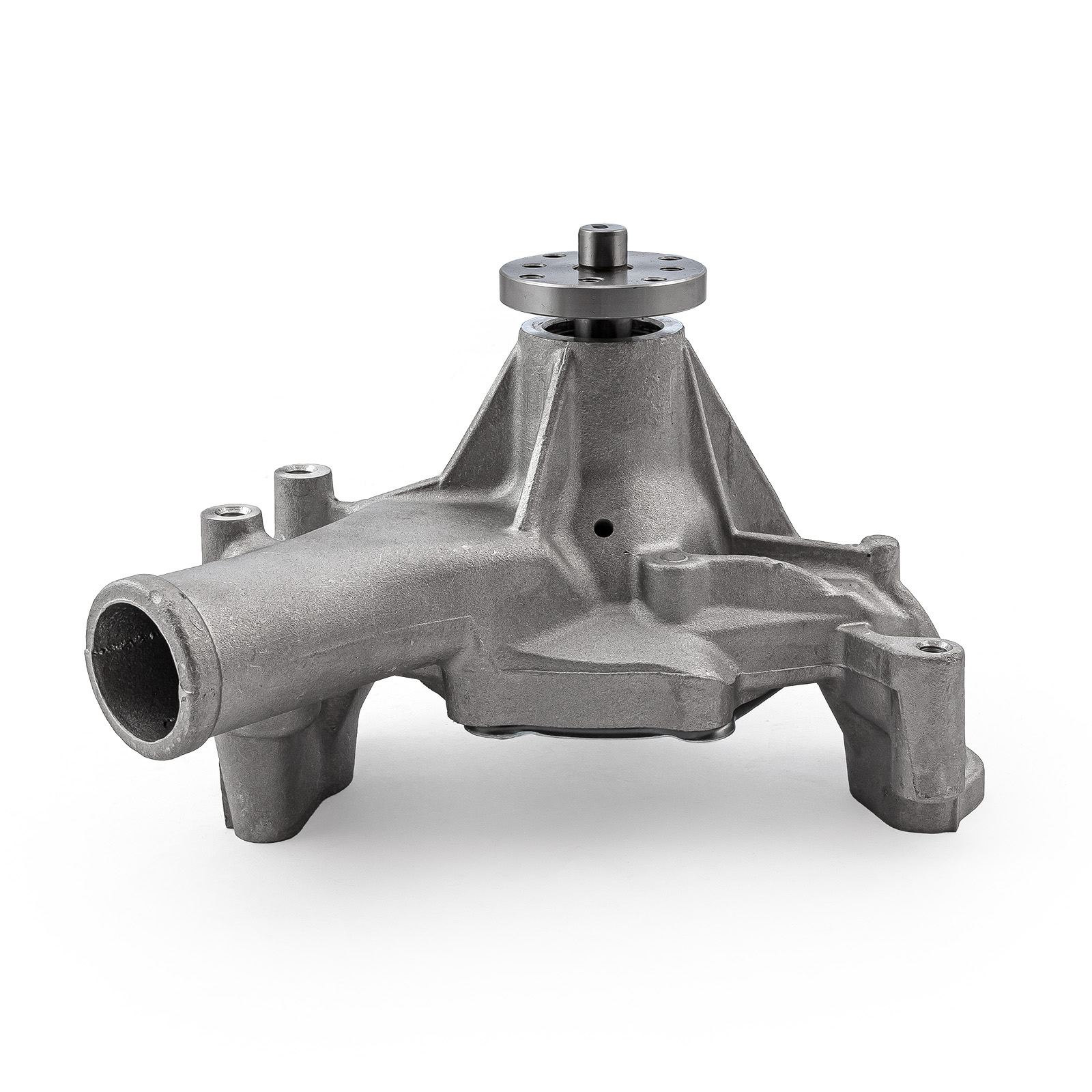 Speedmaster® PCE195.1005.01 Chevy SBC 350 High Volume Aluminum Long Water Pump [Satin]
