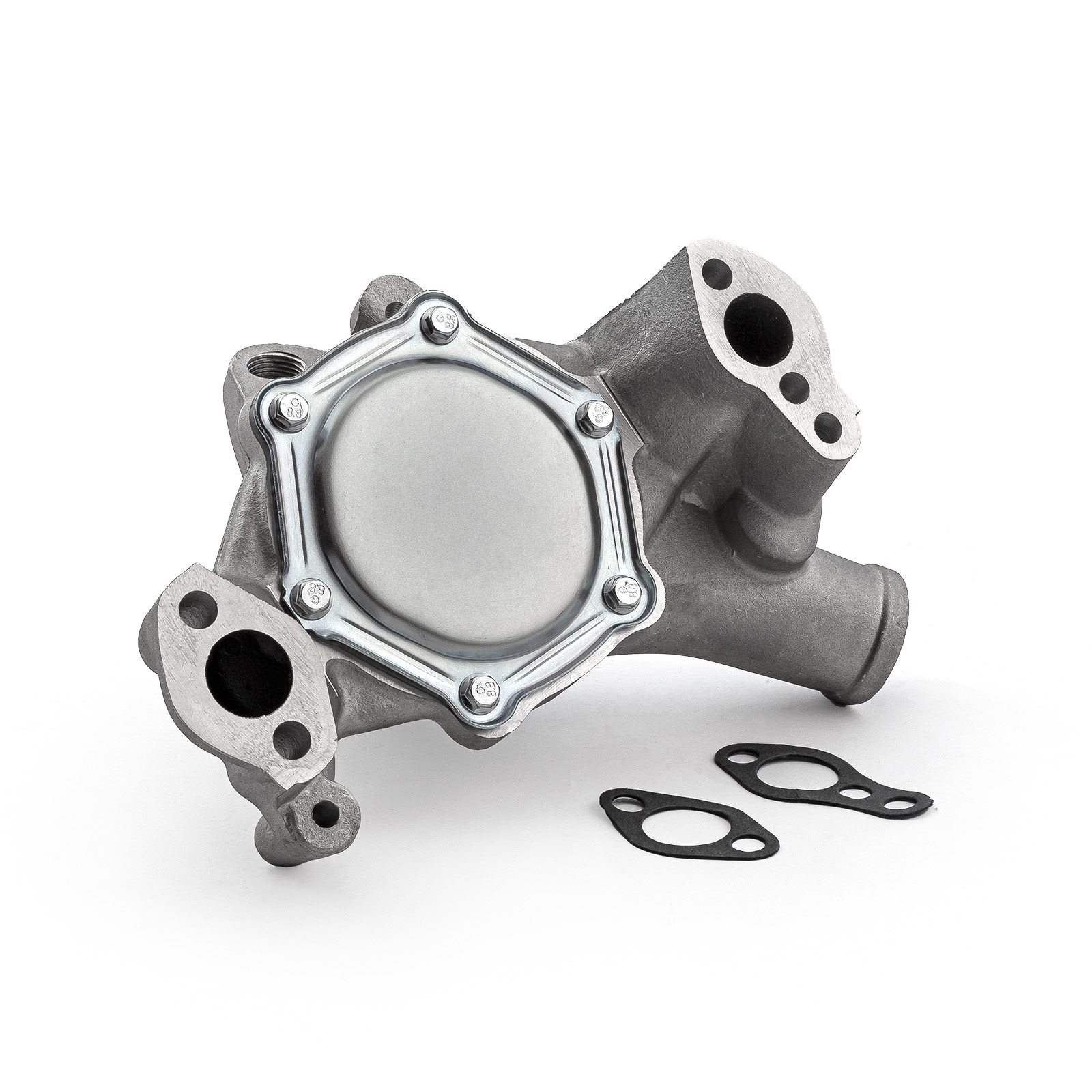 Speedmaster® PCE195.1005.01 Chevy SBC 350 High Volume Aluminum Long Water Pump [Satin]