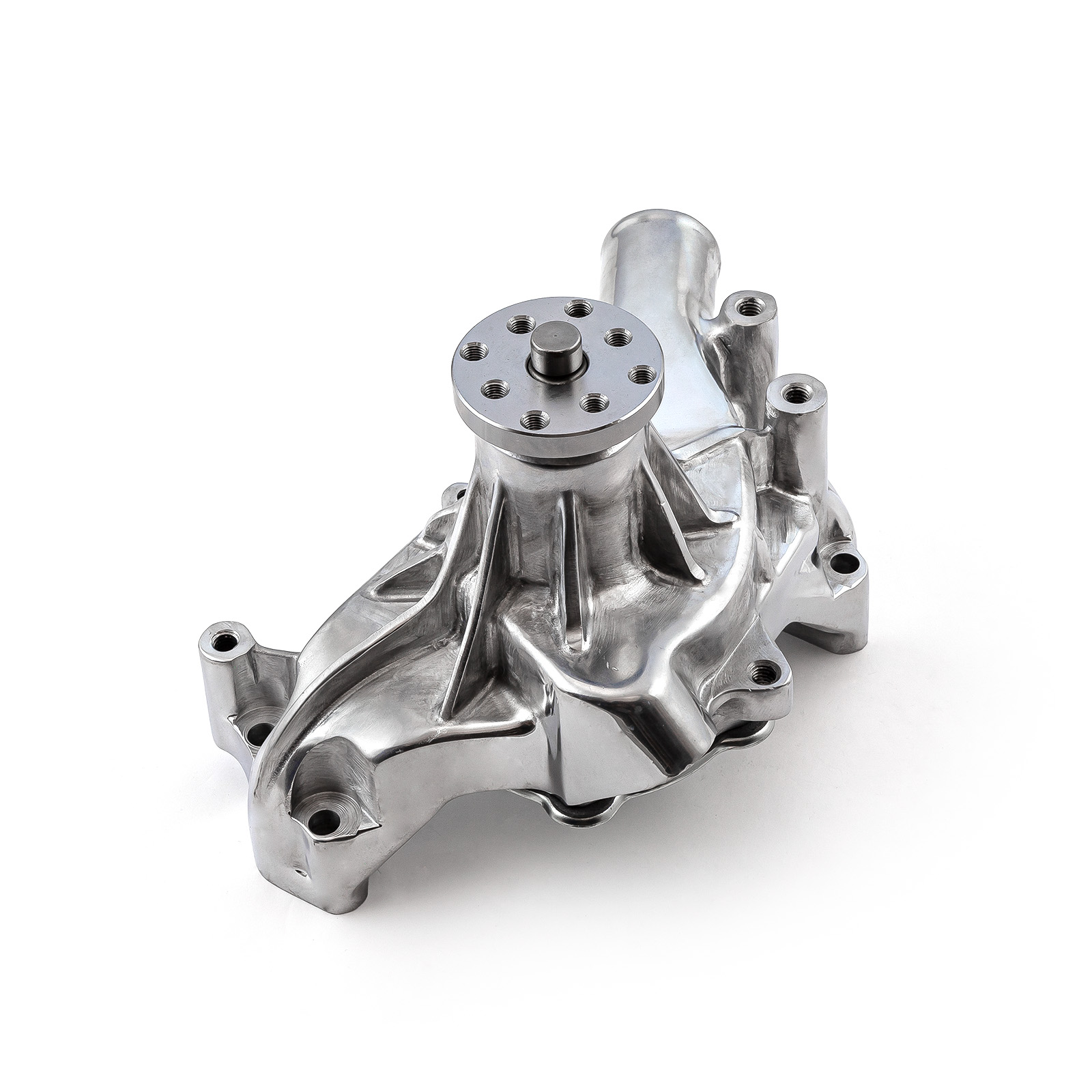 Speedmaster® PCE195.1005.03 Chevy SBC 350 High Volume Aluminum Long Water Pump [Polished]