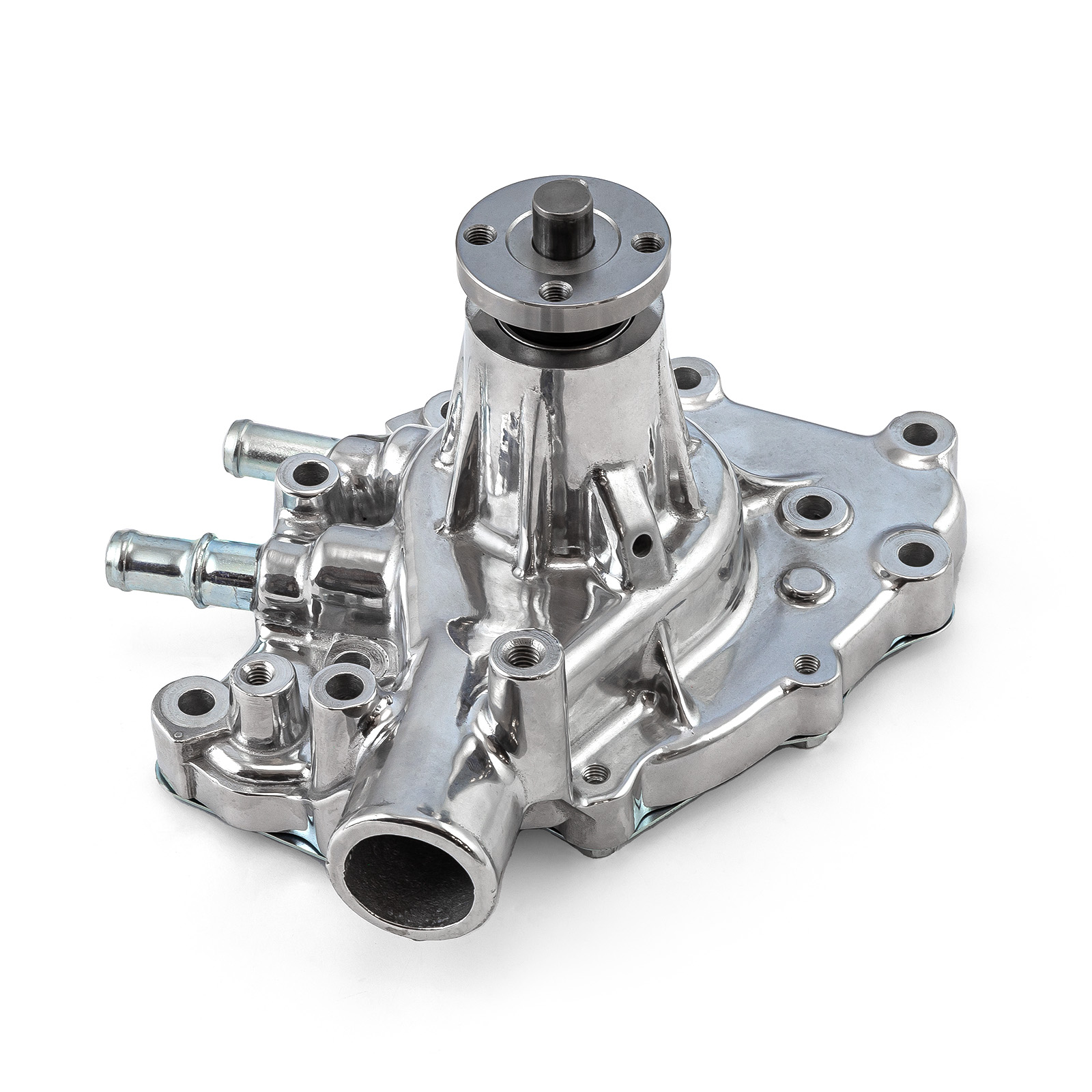 Speedmaster® PCE195.1017.04 Ford SB 289 302 351 Windsor High Volume Aluminum Passenger Side Water Pump Polished
