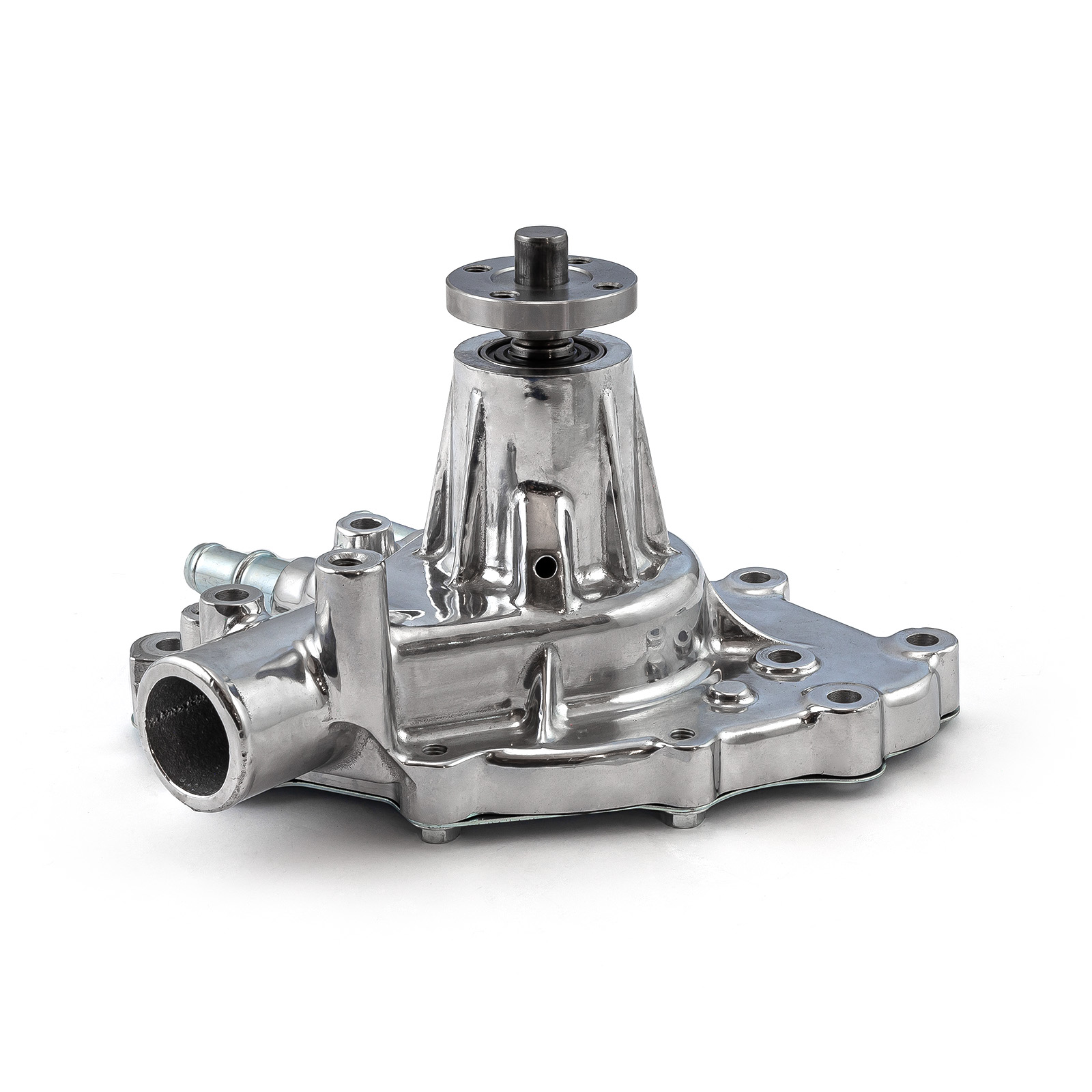 Speedmaster® PCE195.1017.04 Ford SB 289 302 351 Windsor High Volume Aluminum Passenger Side Water Pump Polished