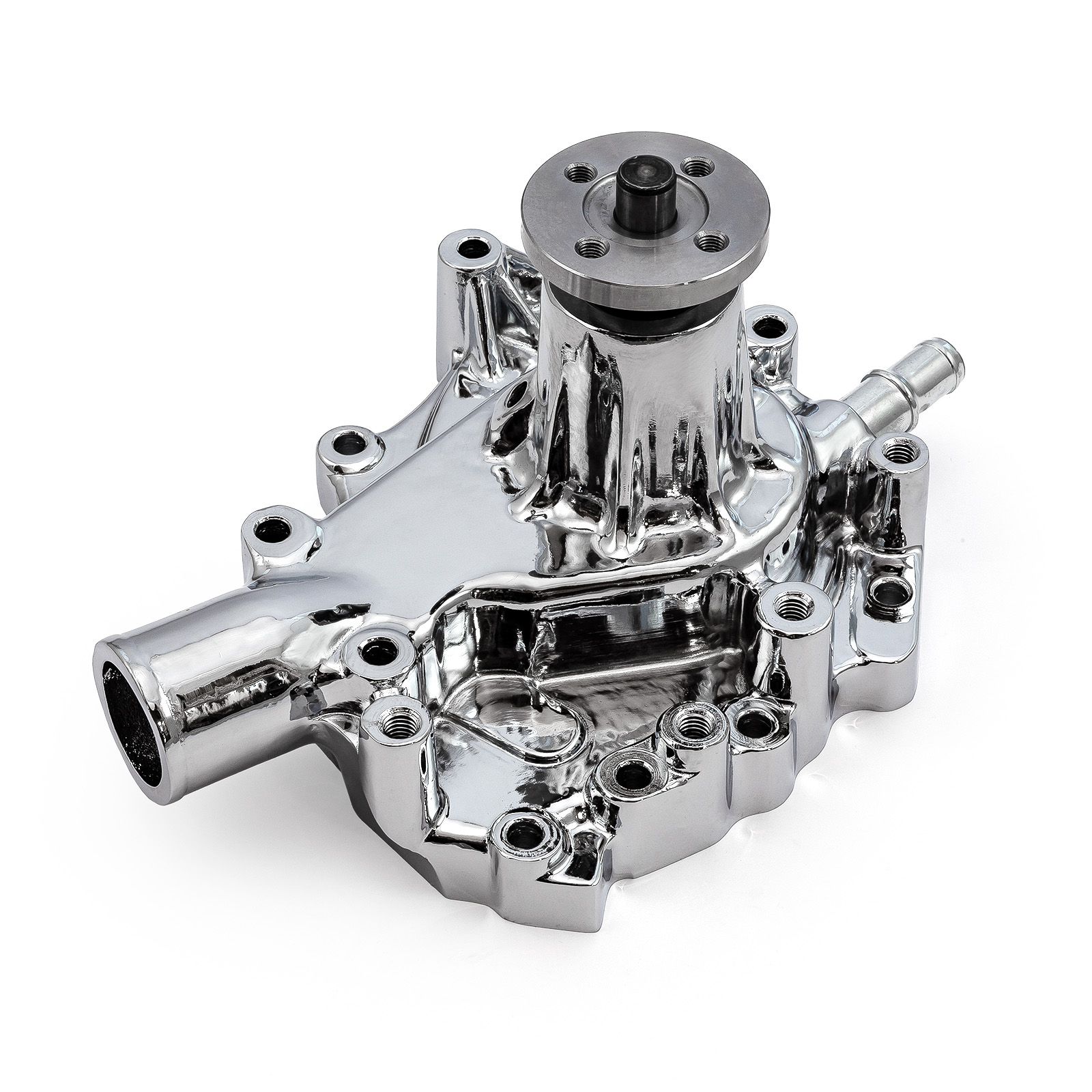 Ford 351C Cleveland High Volume Aluminum Water Pump Chrome