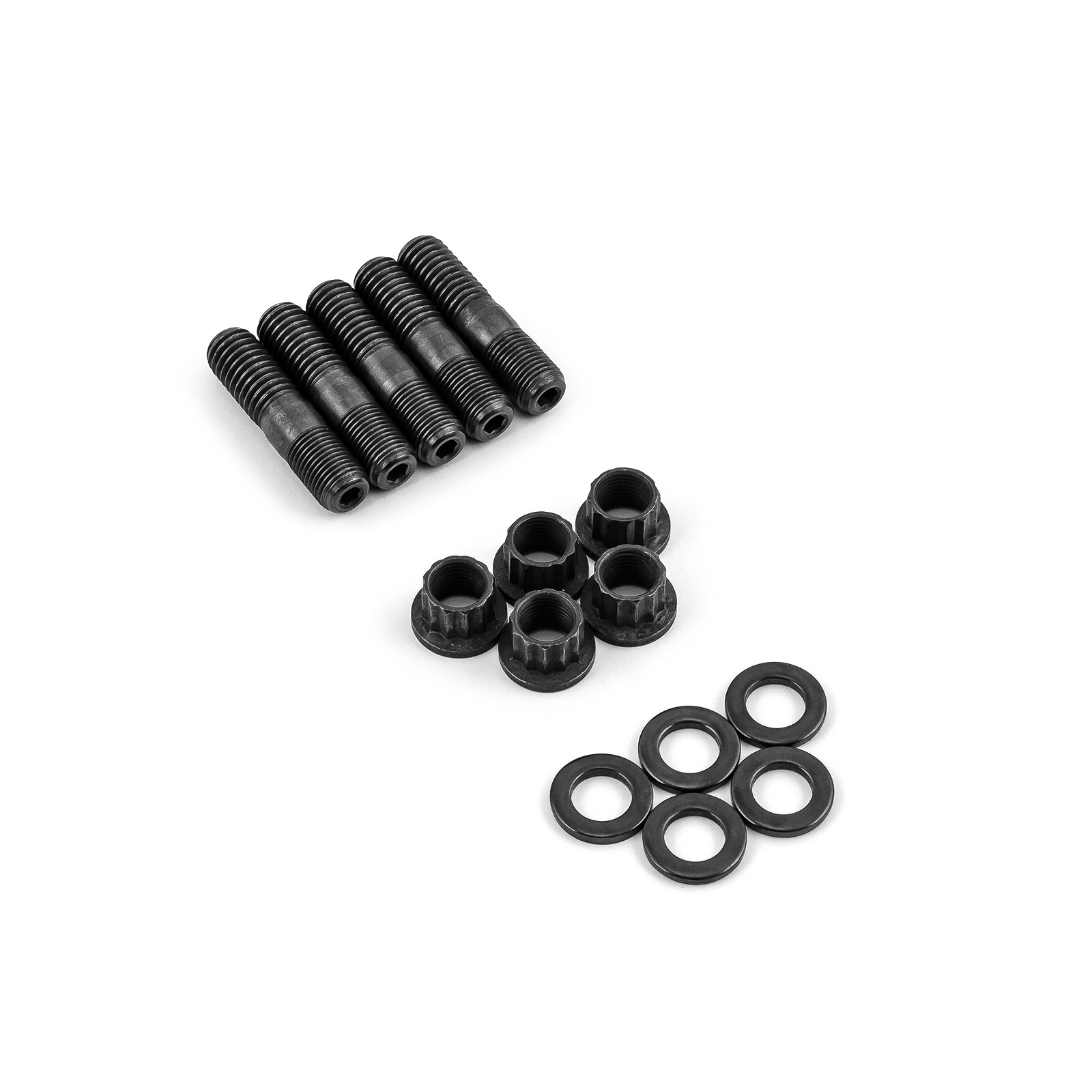 Ford 9 inch 1/2" 12-Point Black Oxide Pinion Support Stud Kit