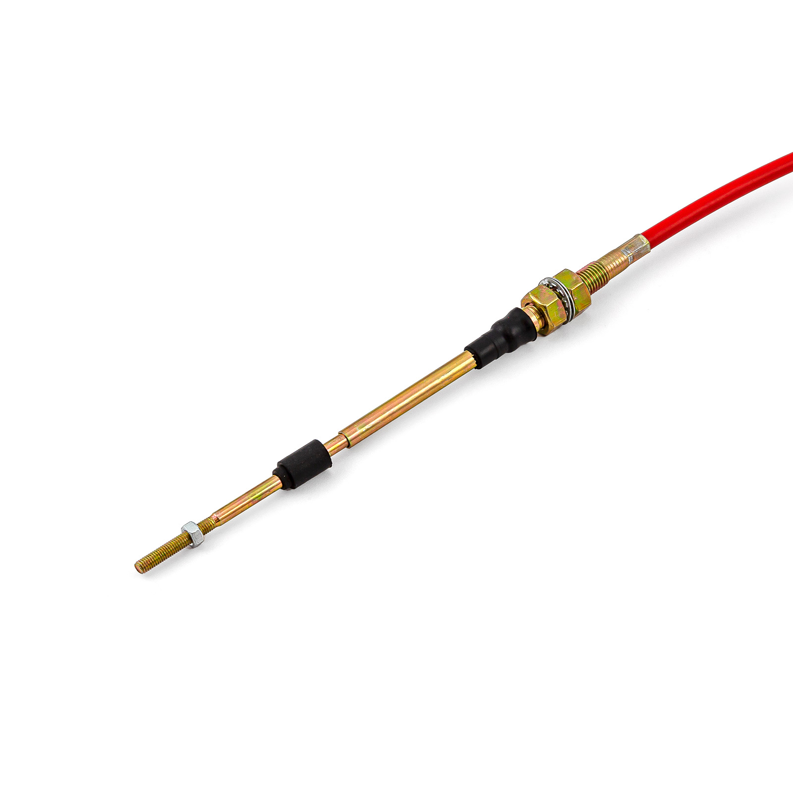 Speedmaster® PCE219.1001 4 Ft. Length Shifter Cable Eyelet Threaded Morse Style - Suits B&M