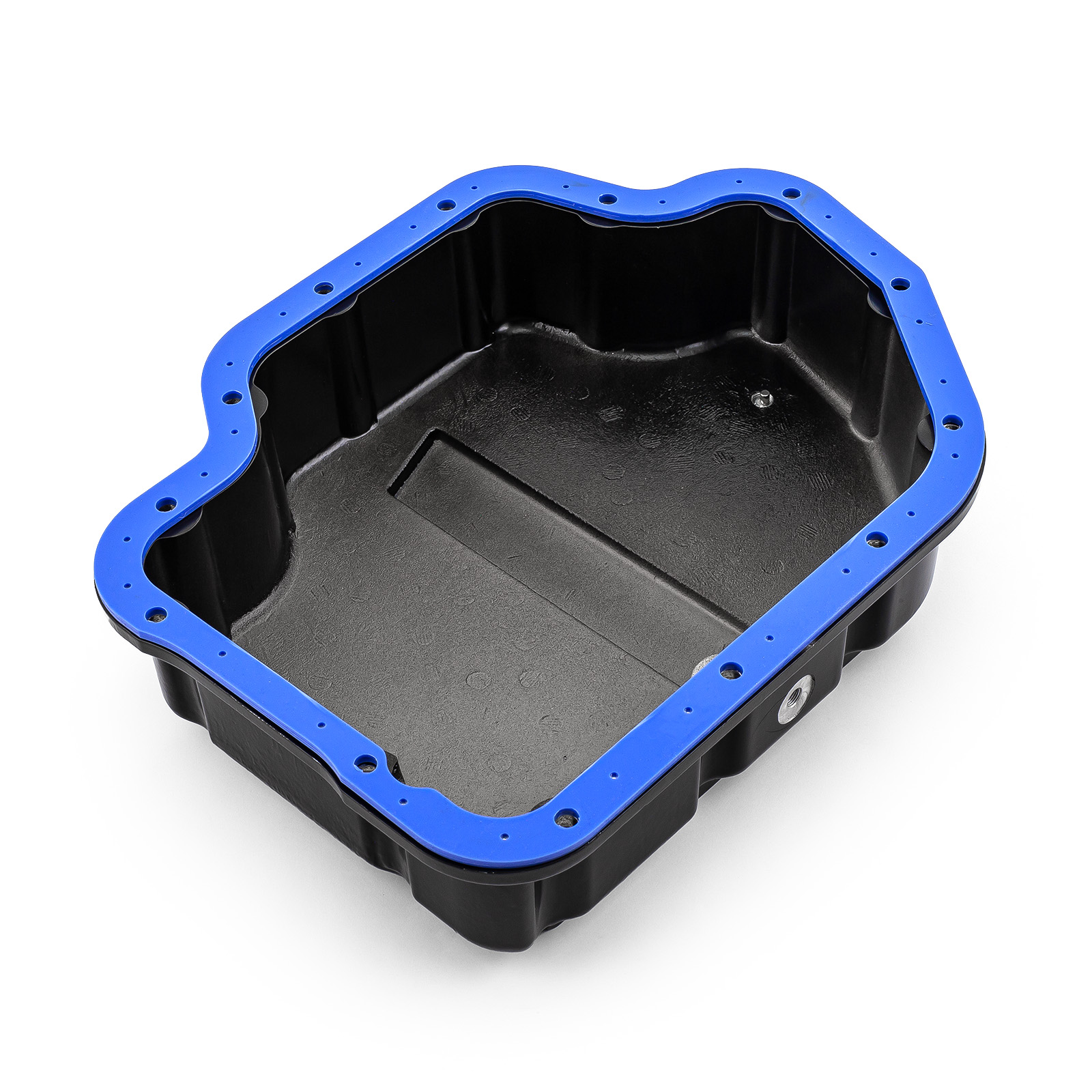 Speedmaster® PCE221.1021 Turbo 400 TH400 Aluminum High Volume Transmission Oil Pan Cast Finned Black